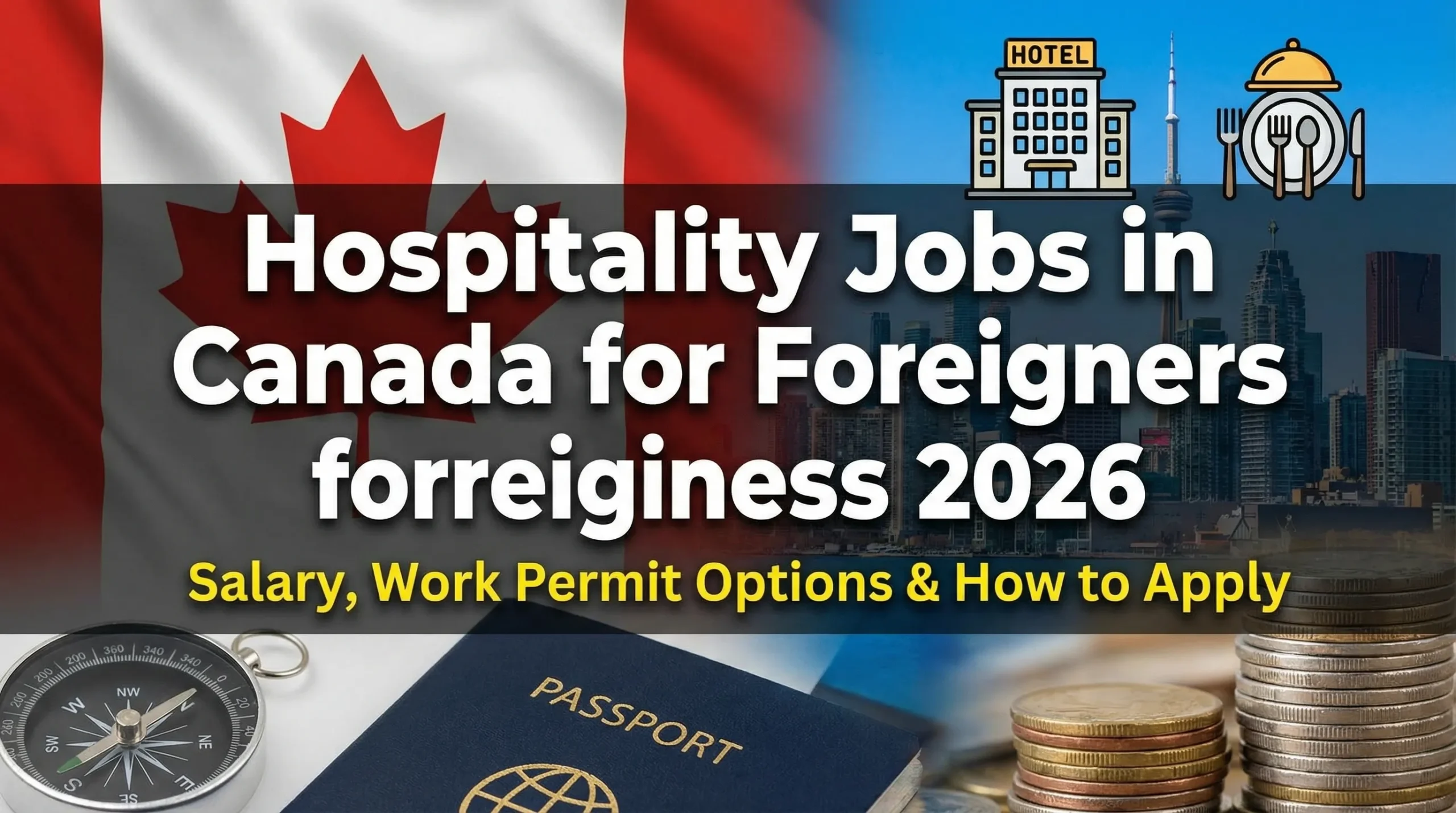 Hospitality Jobs in Canada for Foreigners