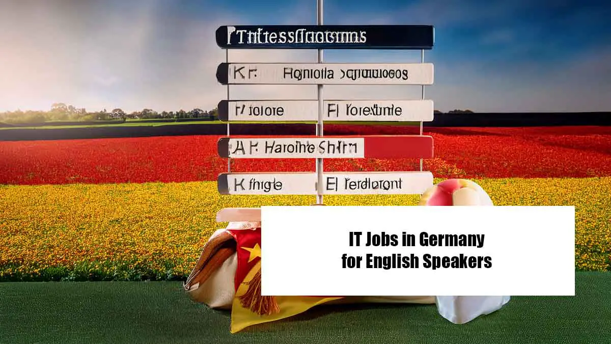 IT Jobs in Germany for English Speakers