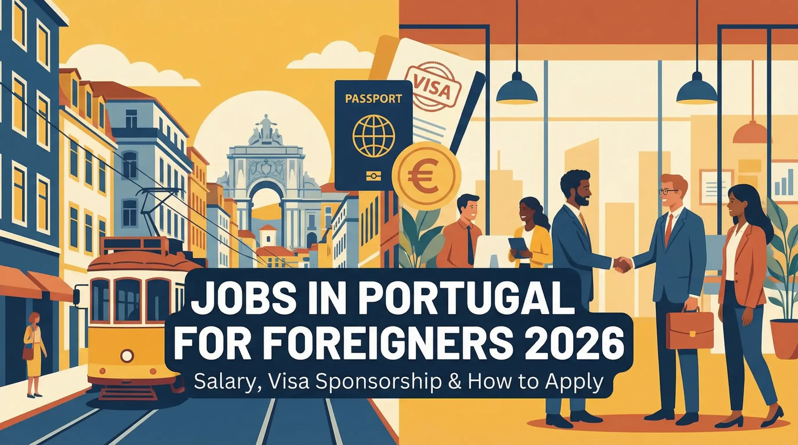 Jobs in Portugal for Foreigners 2026 – Salary, Visa Sponsorship & How to Apply