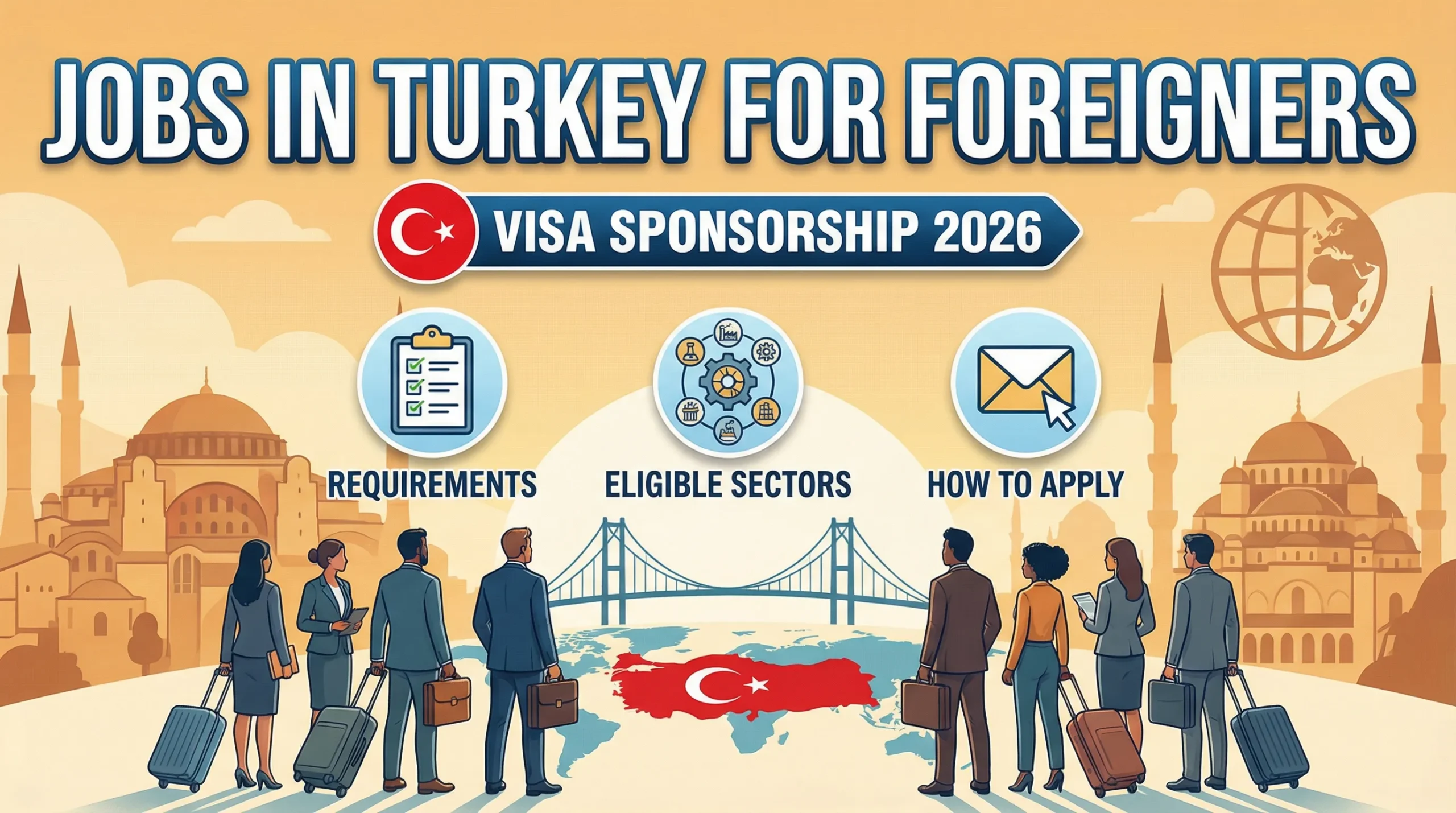 Jobs in Turkey for Foreigners with Visa Sponsorship
