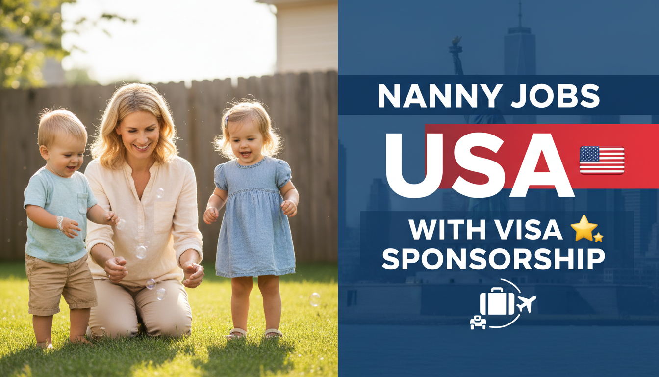 Nanny Jobs in USA with Visa Sponsorship