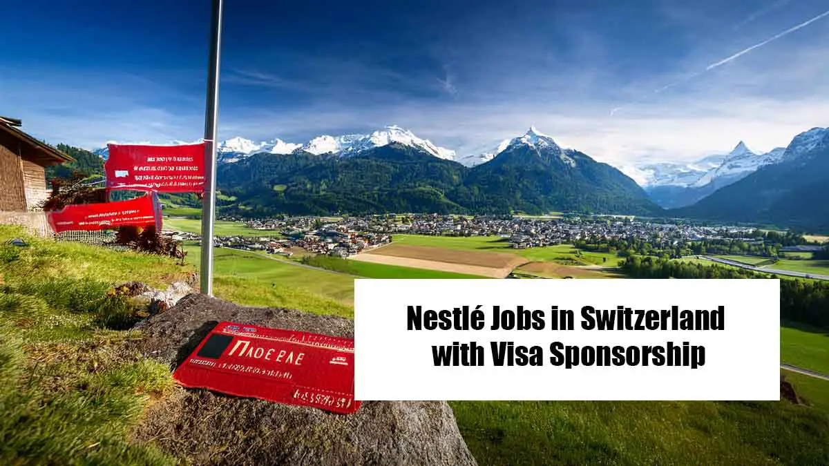 Nestlé Jobs in Switzerland