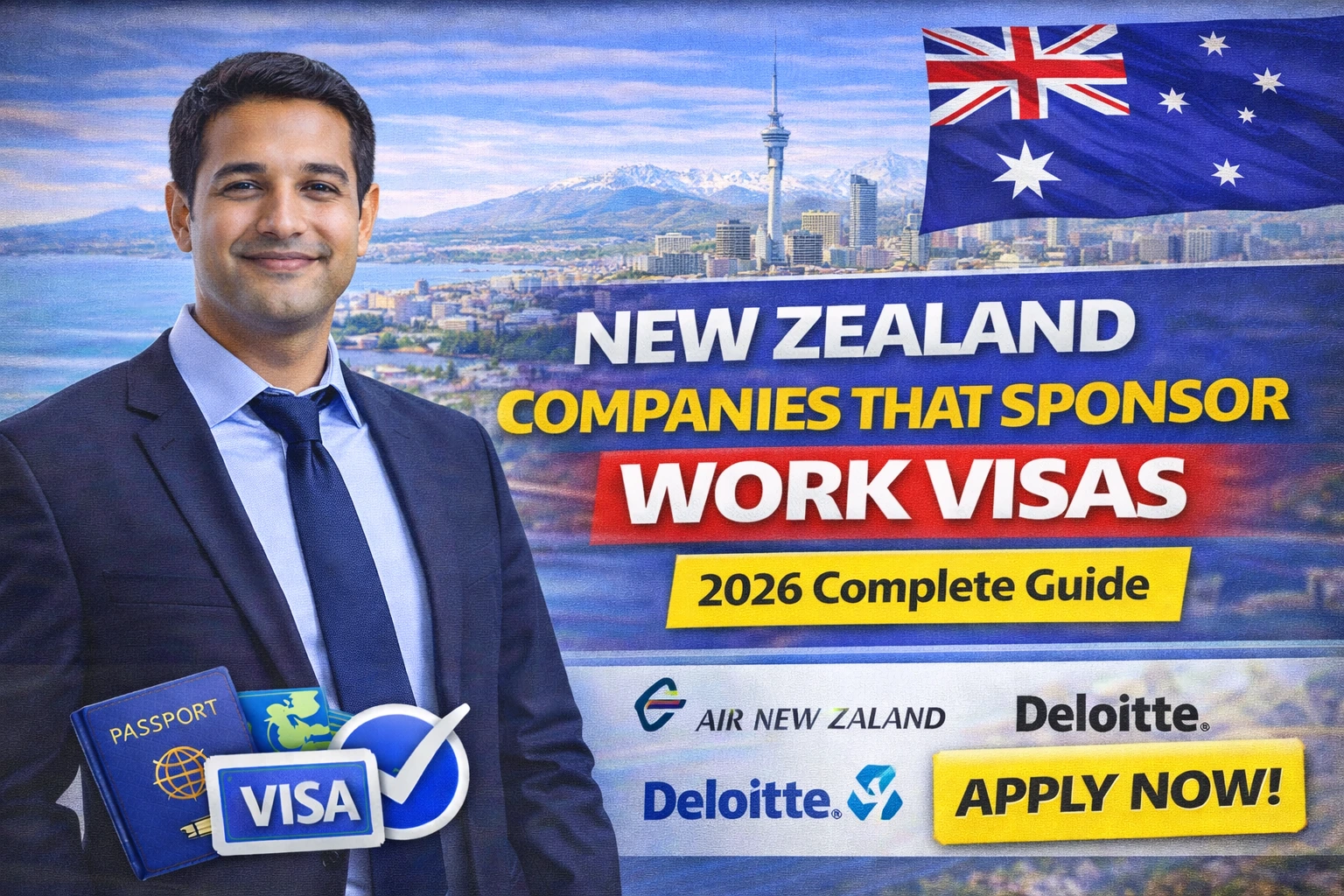 New Zealand Companies That Sponsor Work Visas