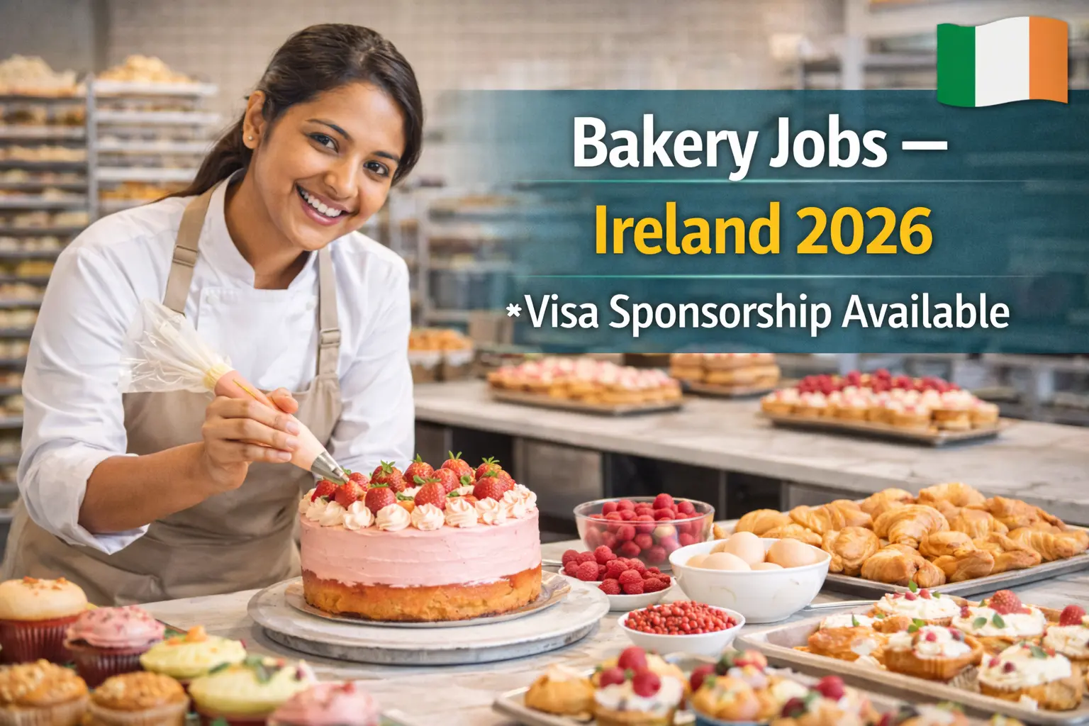 Pastry Maker Jobs in Ireland With Visa Sponsorship