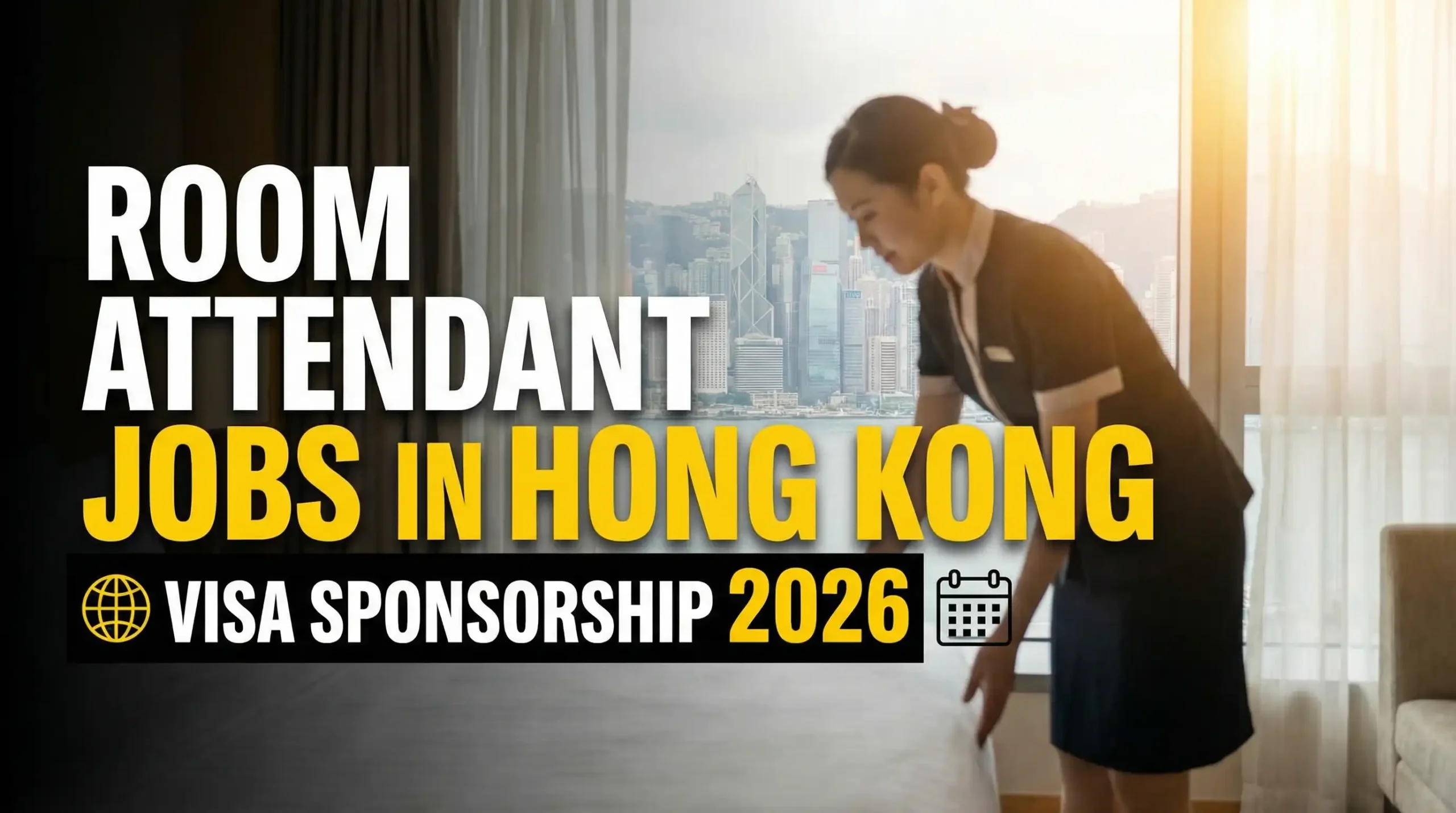 Room Attendant Jobs in Hong Kong with Visa Sponsorship 2026