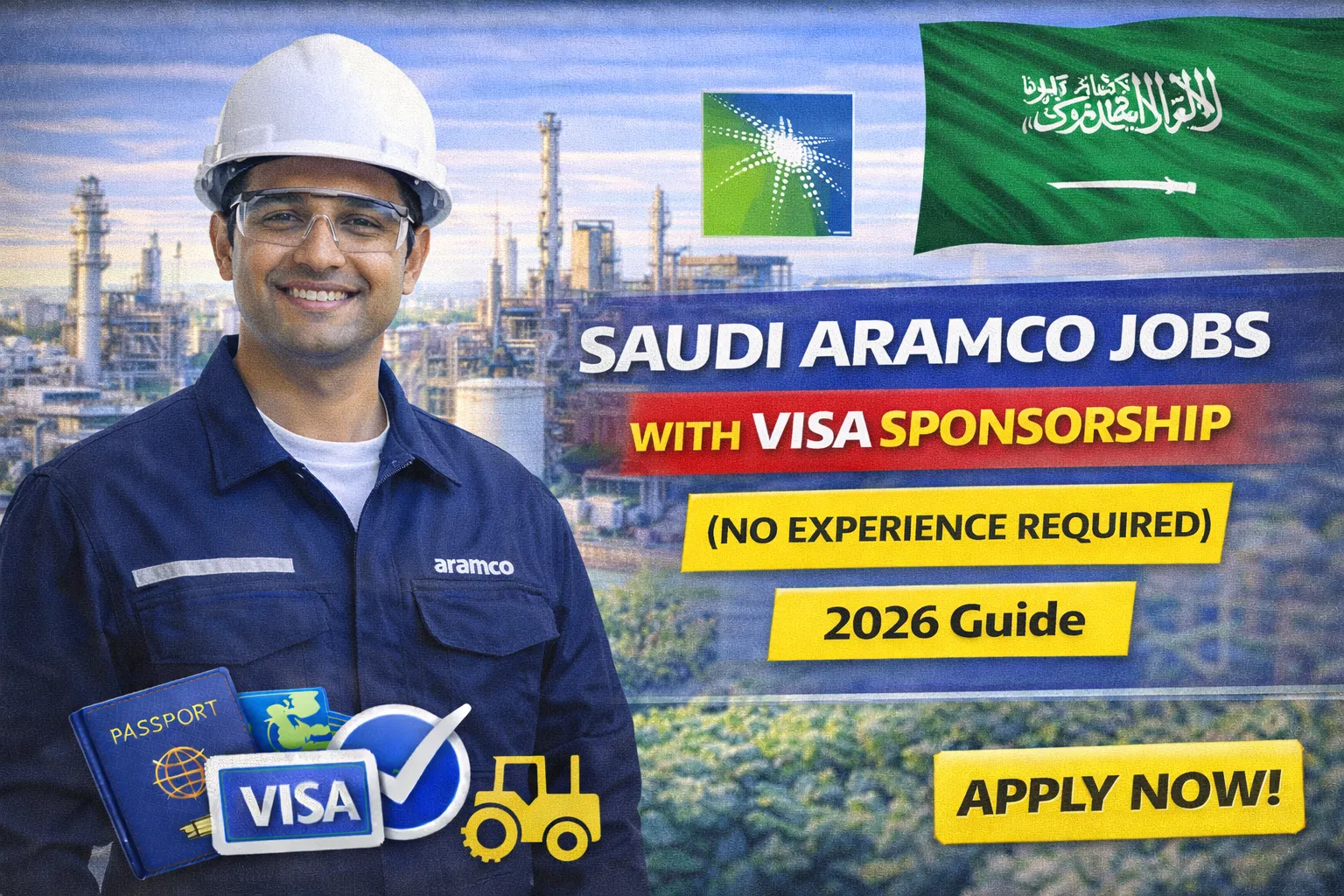 Saudi Aramco Jobs With Visa Sponsorship