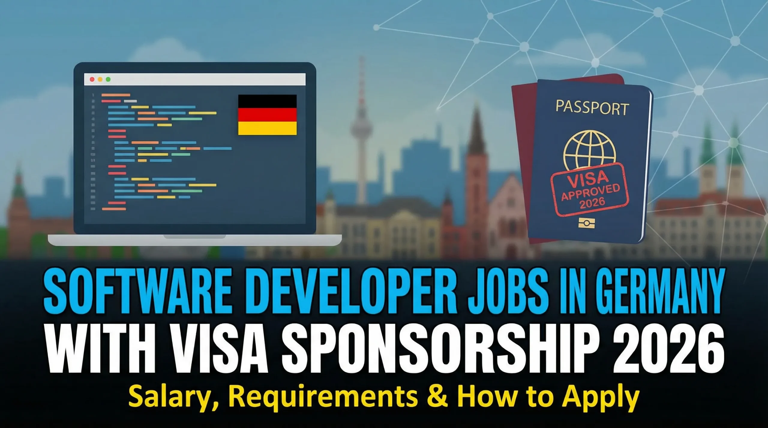Software Developer Jobs in Germany with Visa Sponsorship 2026 – Salary, Requirements & How to Apply