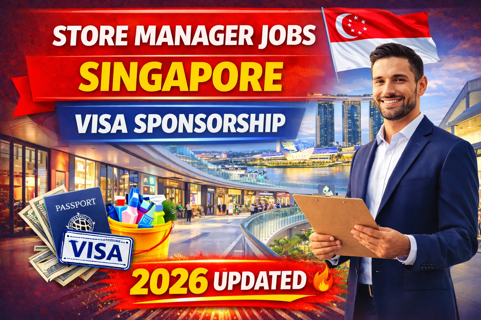Store Manager Jobs in Singapore With Visa Sponsorship
