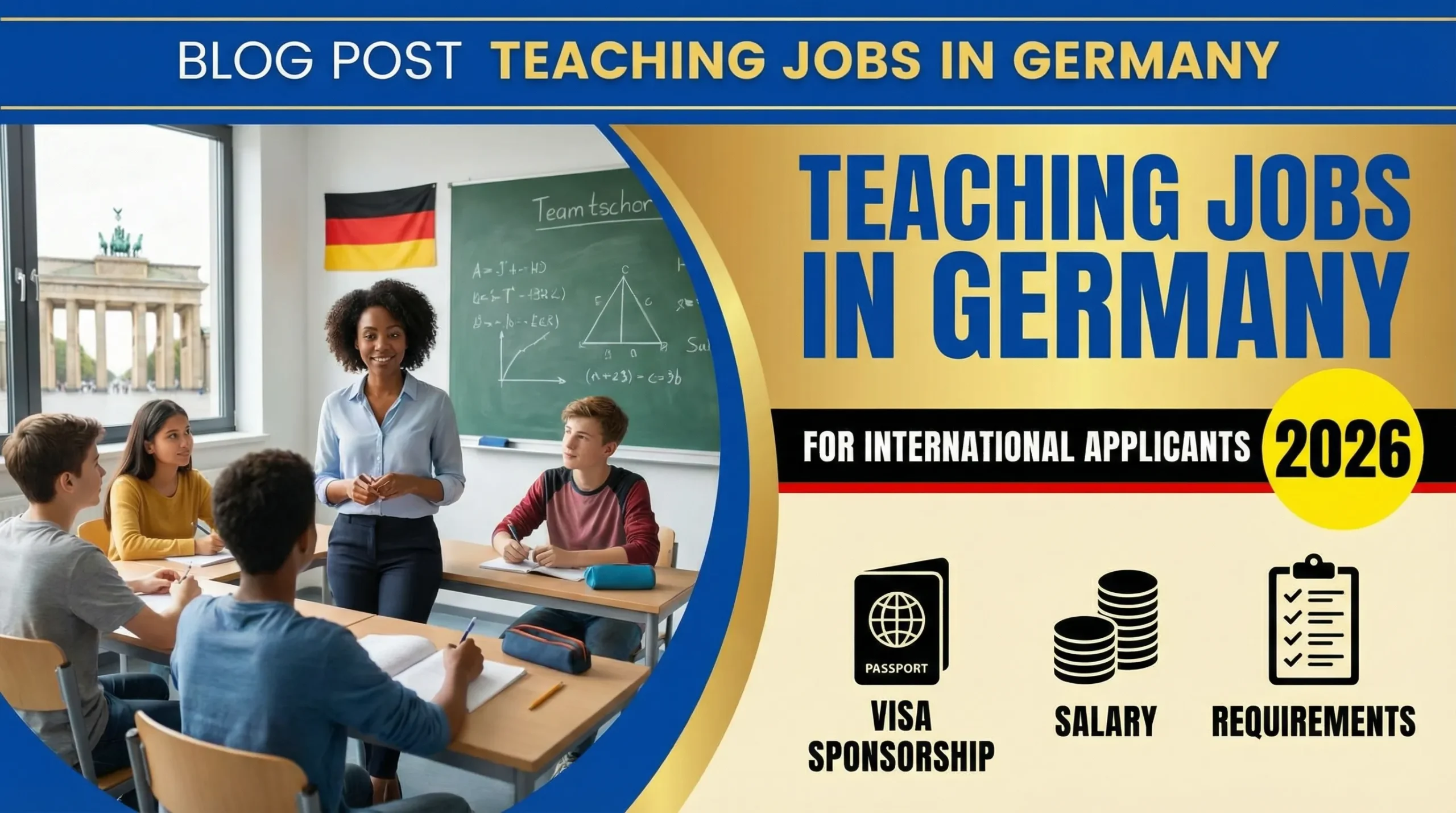 Teaching Jobs in Germany for International Applicants