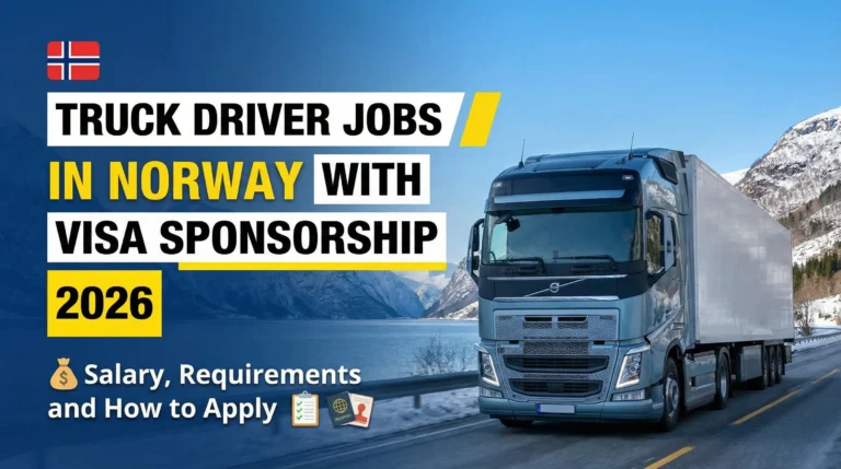 Truck Driver Jobs in Norway with Visa Sponsorship