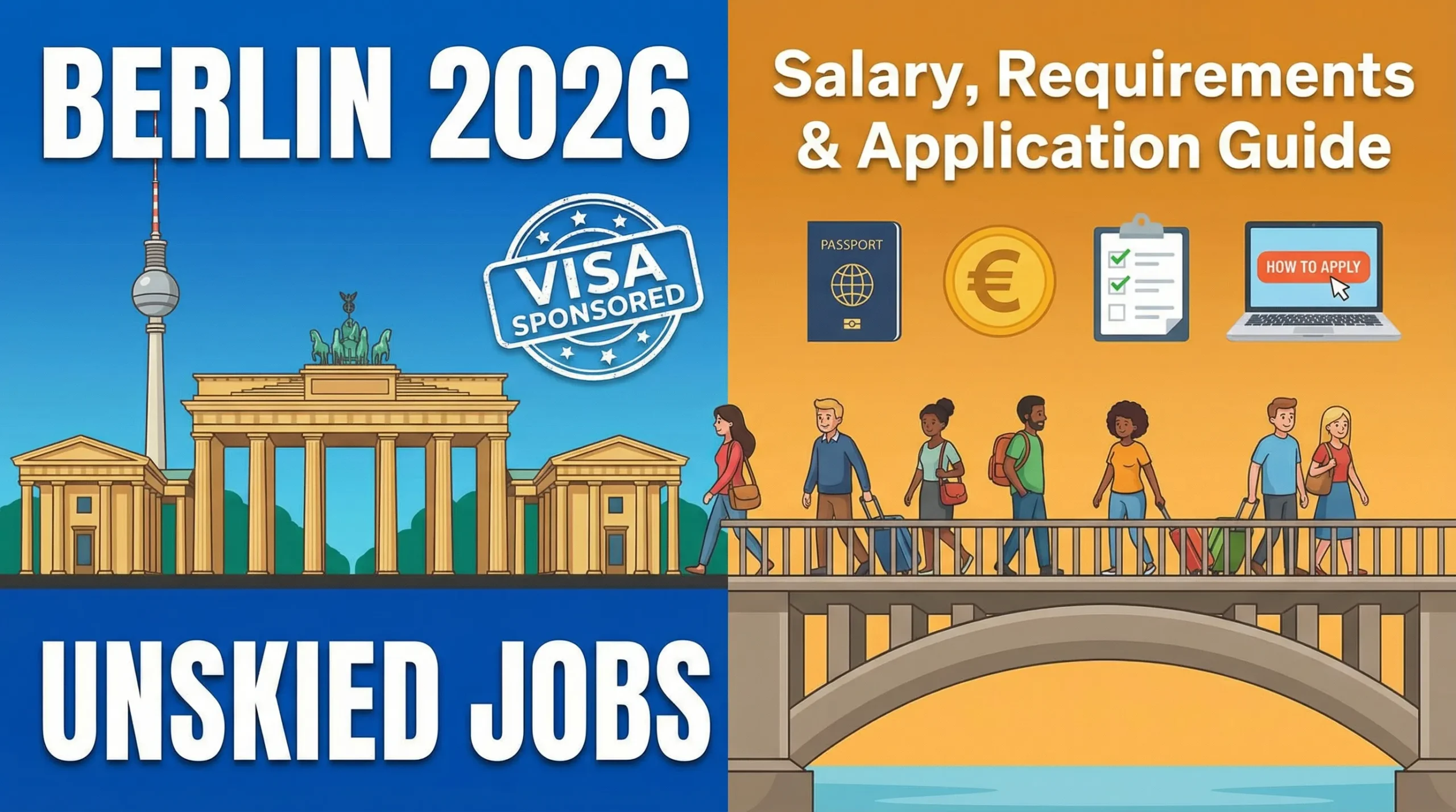 Unskilled Jobs in Berlin for Foreigners with Visa Sponsorship