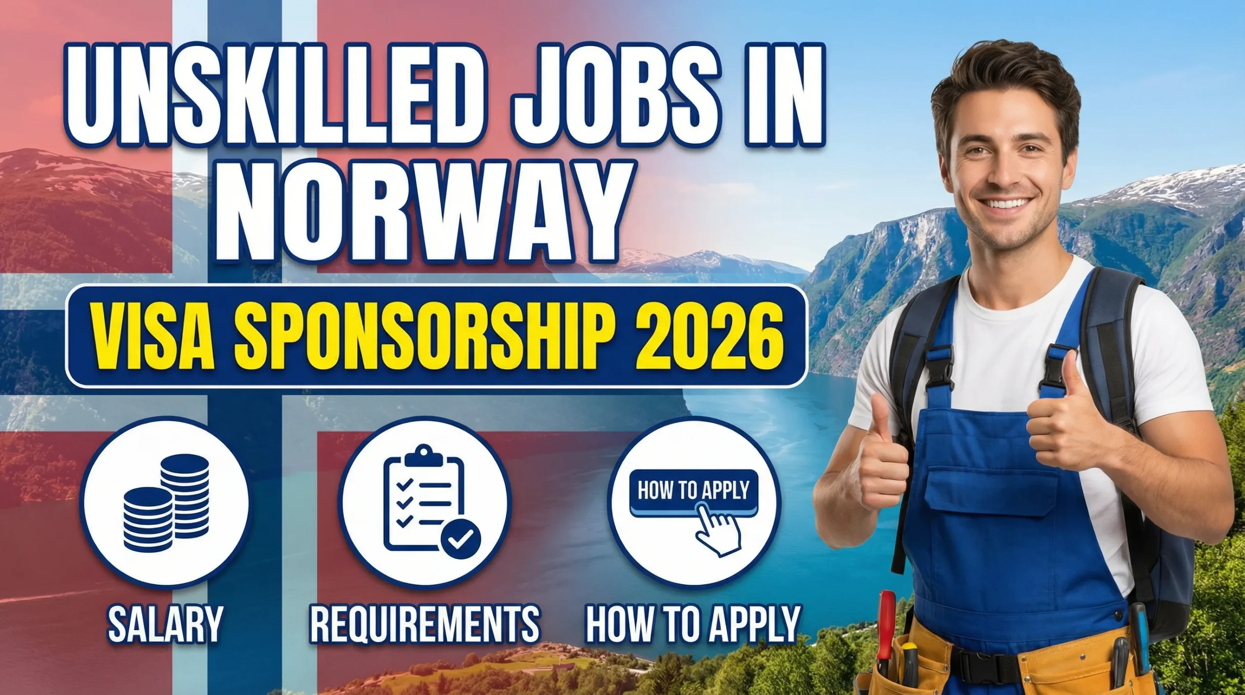 Unskilled Jobs in Norway with Visa Sponsorship