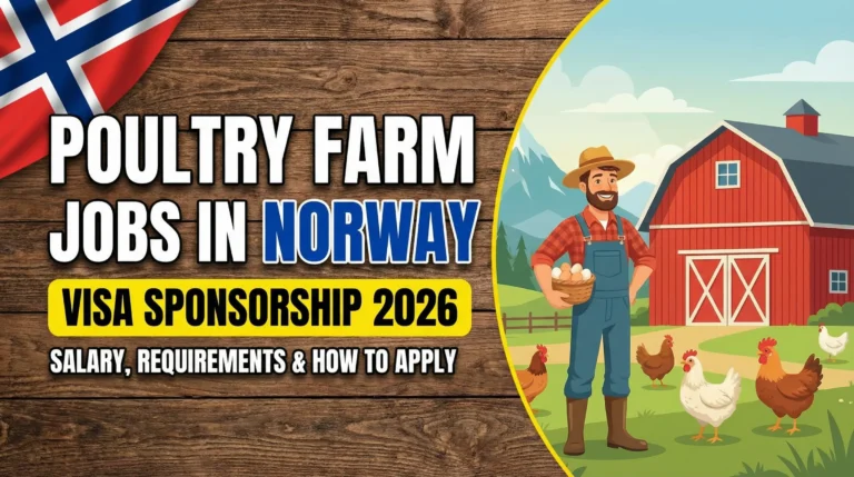 Poultry Farm Jobs in Norway with Visa Sponsorship