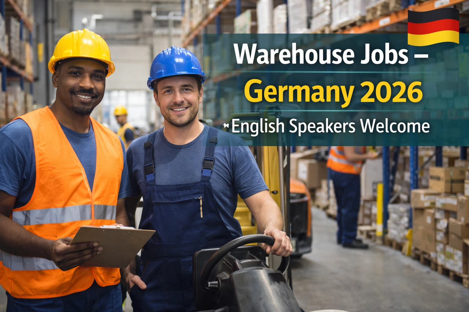 Warehouse Jobs in Germany for English Speakers