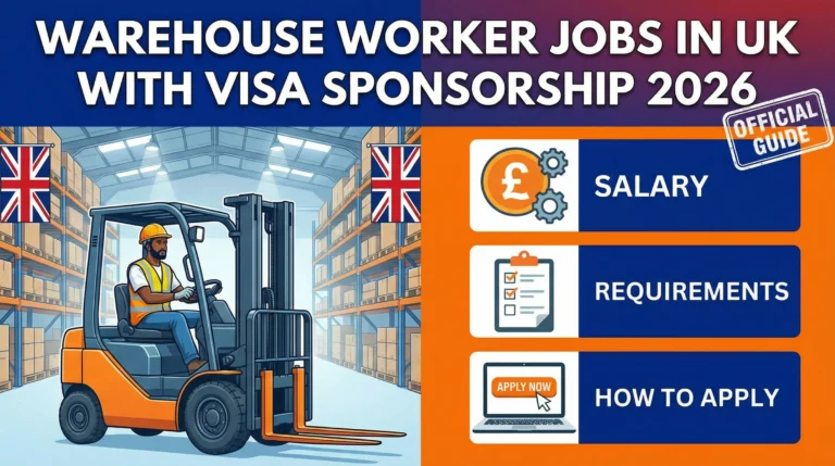 Warehouse Worker Jobs in UK with Visa Sponsorship
