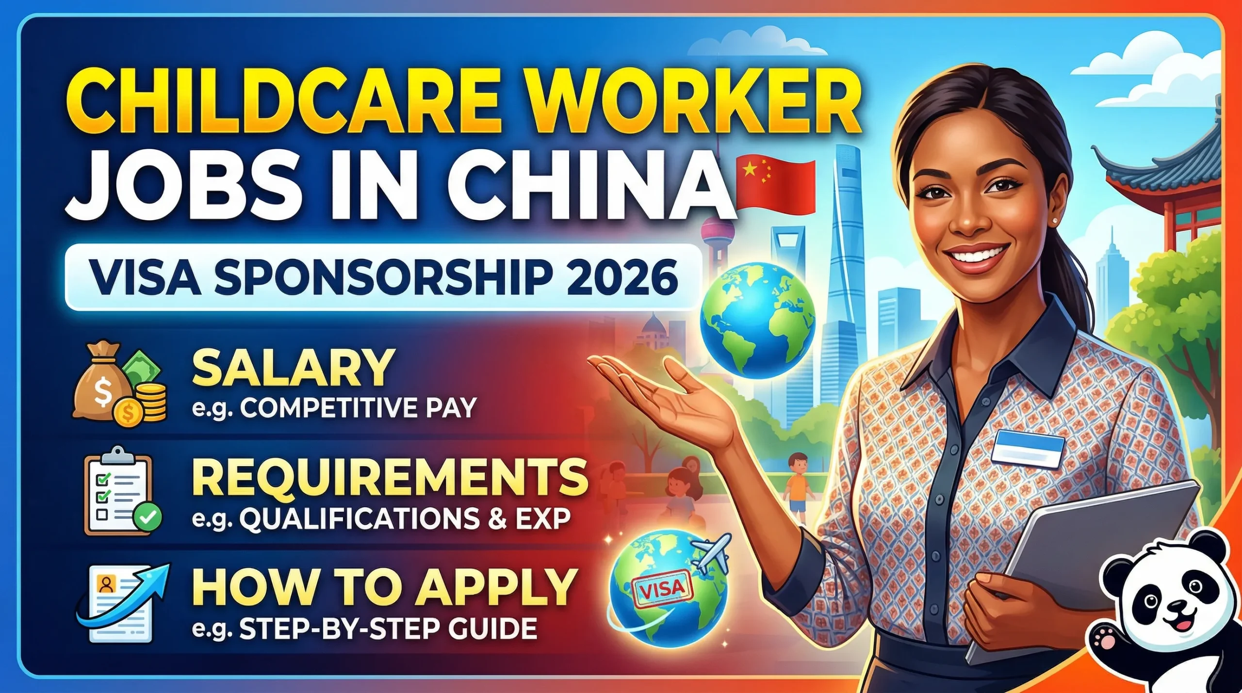Childcare Worker Jobs in China with Visa Sponsorship 2026 – Salary, Requirements & How to Apply
