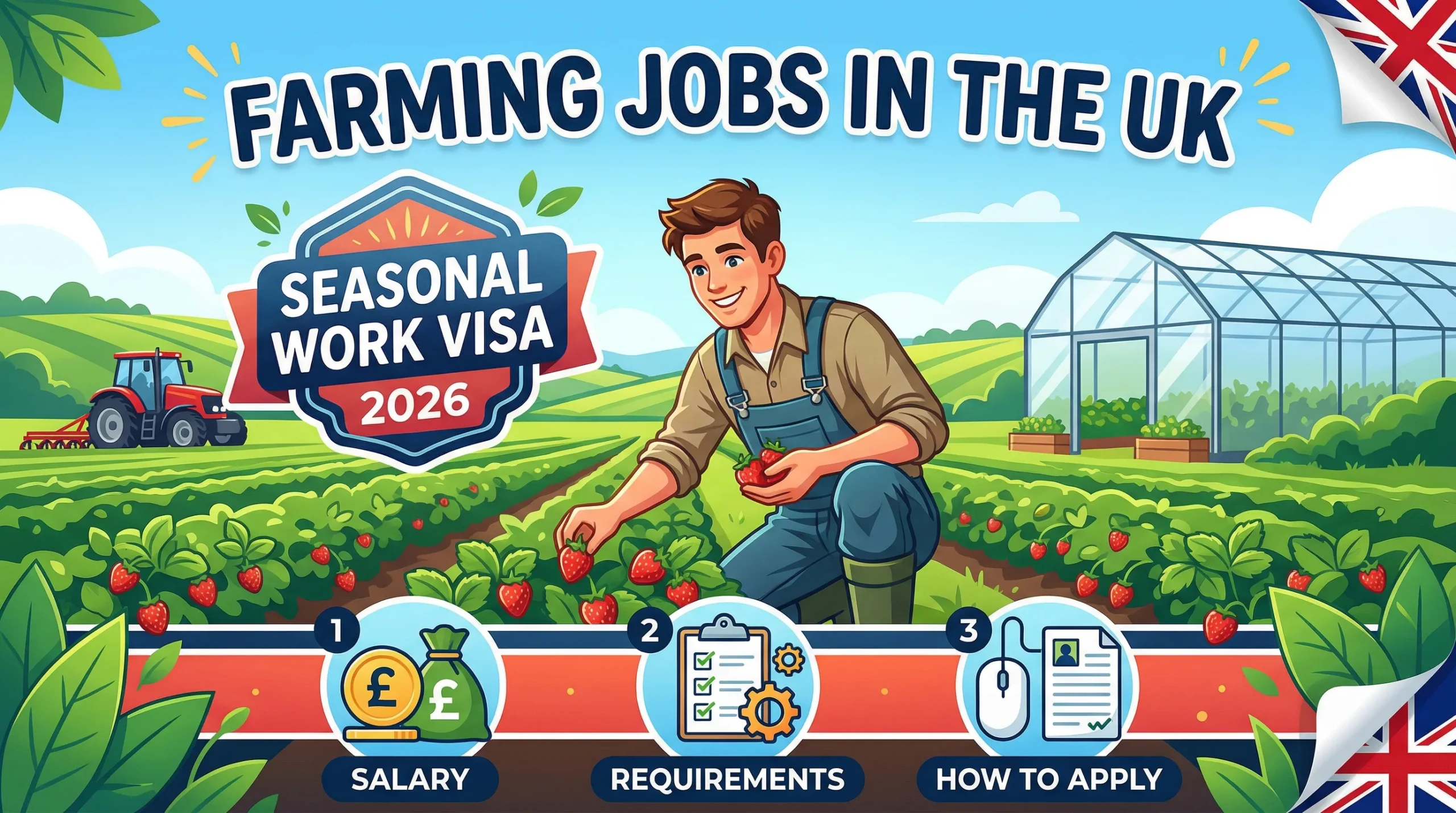 Farming Jobs in the UK with Seasonal Work Visa 2026