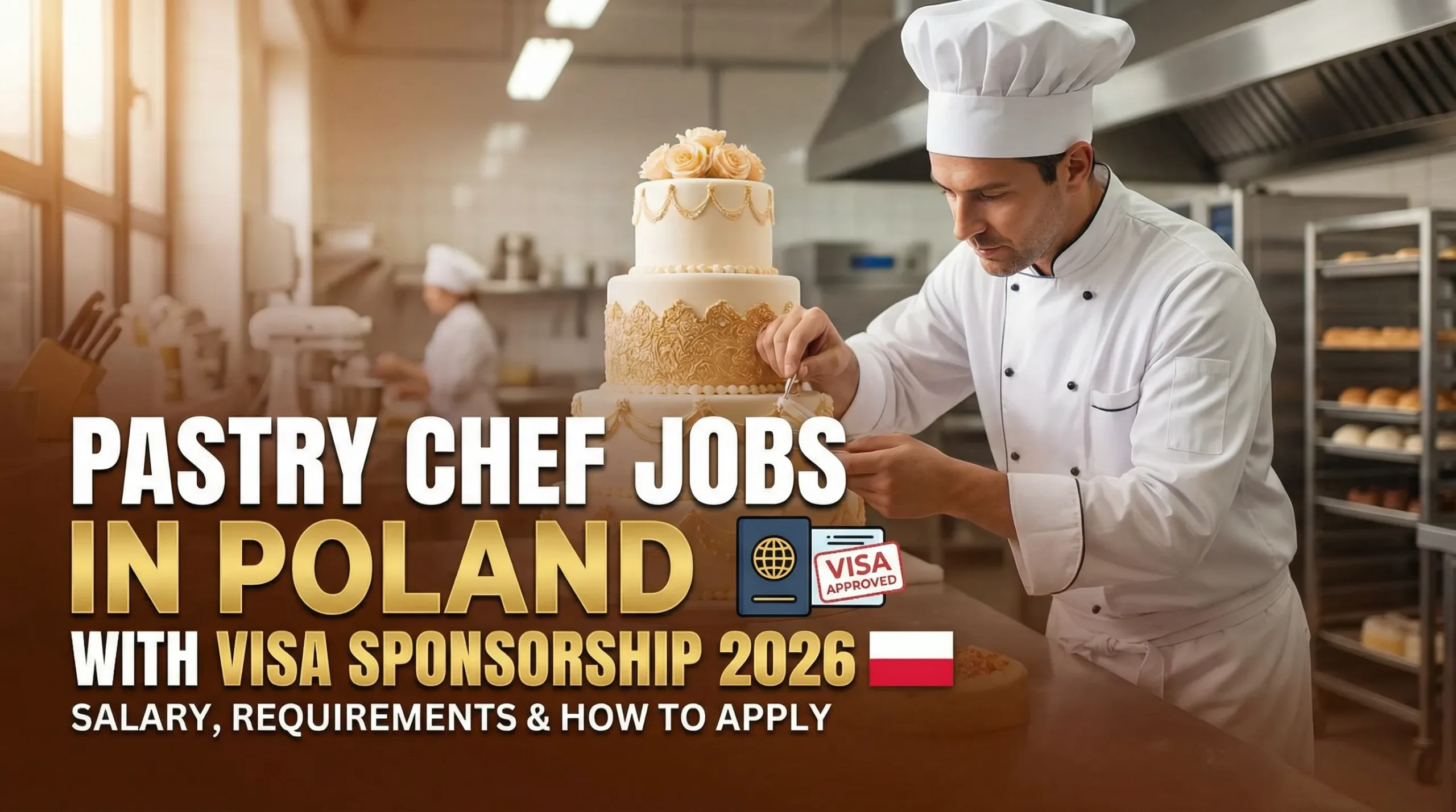 Pastry Chef Jobs in Poland with Visa Sponsorship 2026 – Salary, Requirements & How to Apply