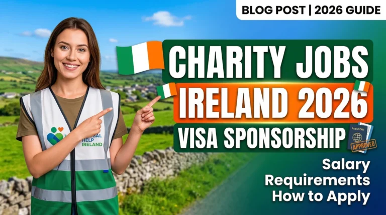 Charity Worker Jobs in Ireland with Visa Sponsorship 2026 – Salary, Requirements & How to Apply