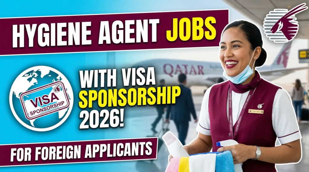 Hygiene Agent Jobs at Qatar Airways with Visa Sponsorship 2026 ...