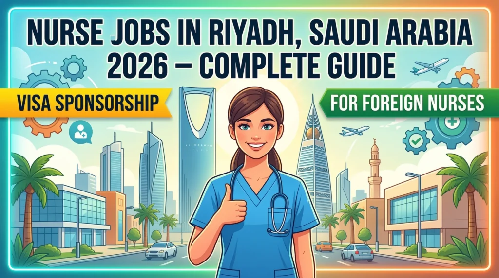 Nurse Jobs in Riyadh, Saudi Arabia with Visa Sponsorship 2026 ...