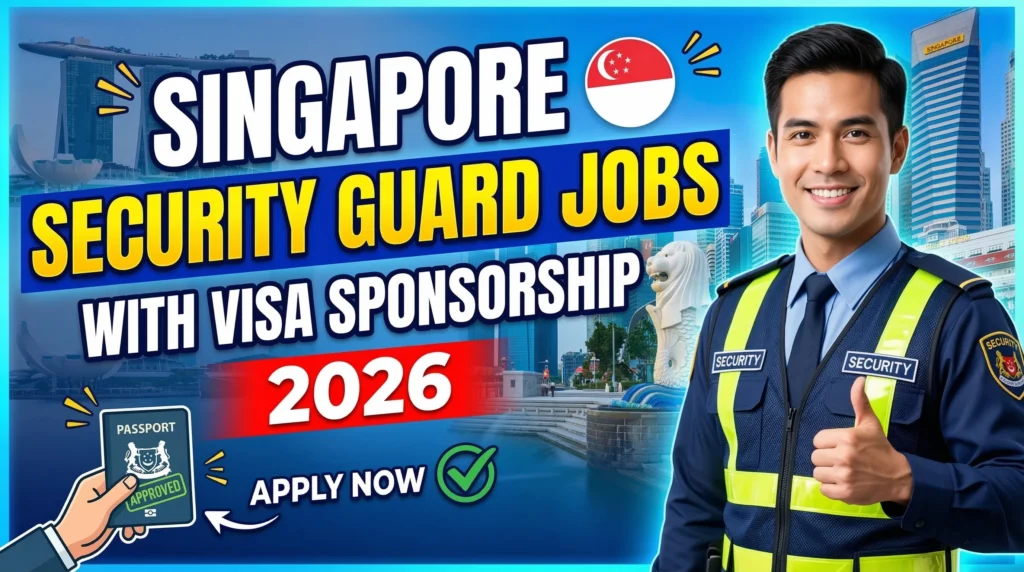 Security Guard Jobs in Singapore with Visa Sponsorship 2026 – Apply for ...