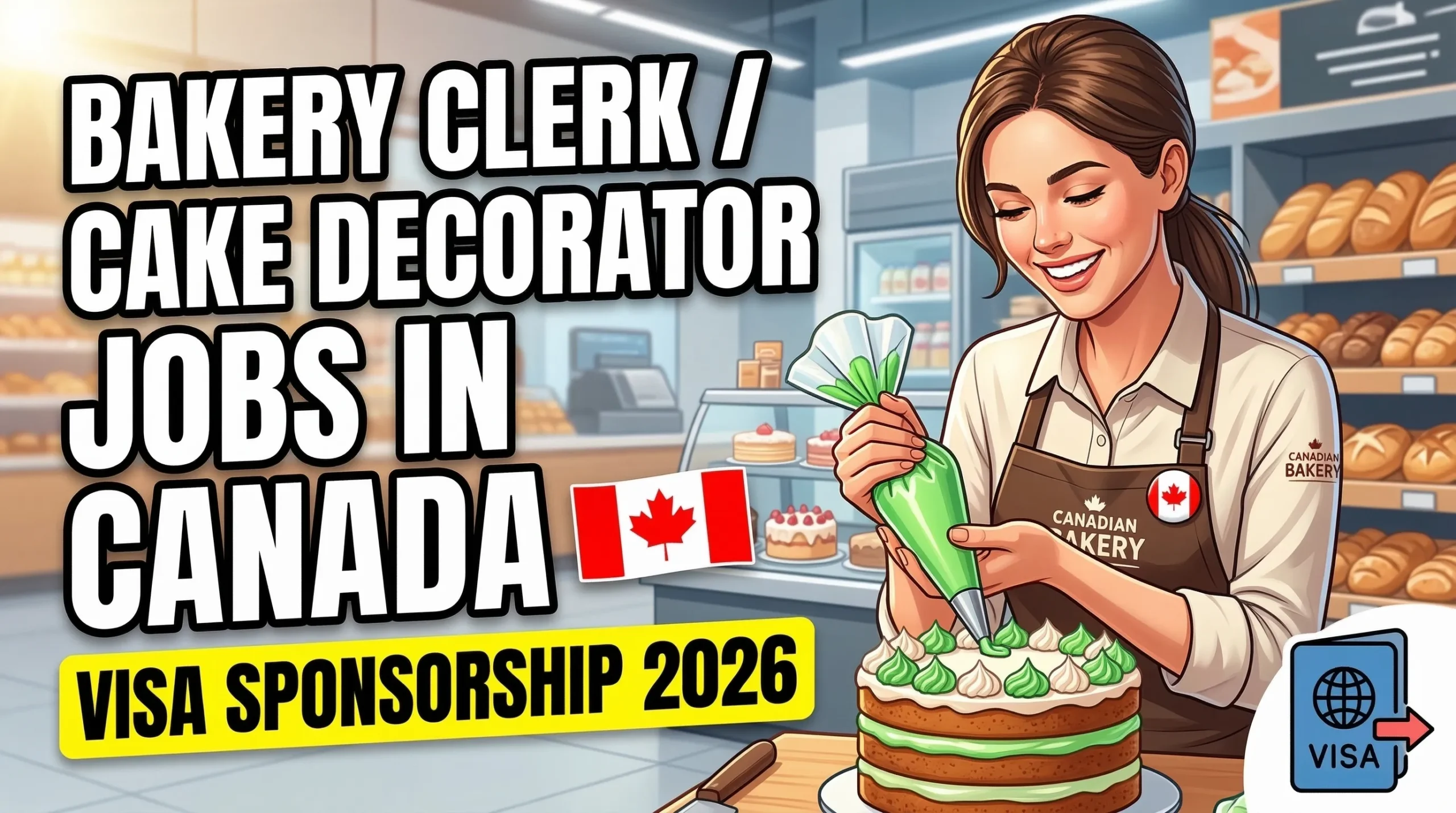 Cake Decorator Jobs in Canada