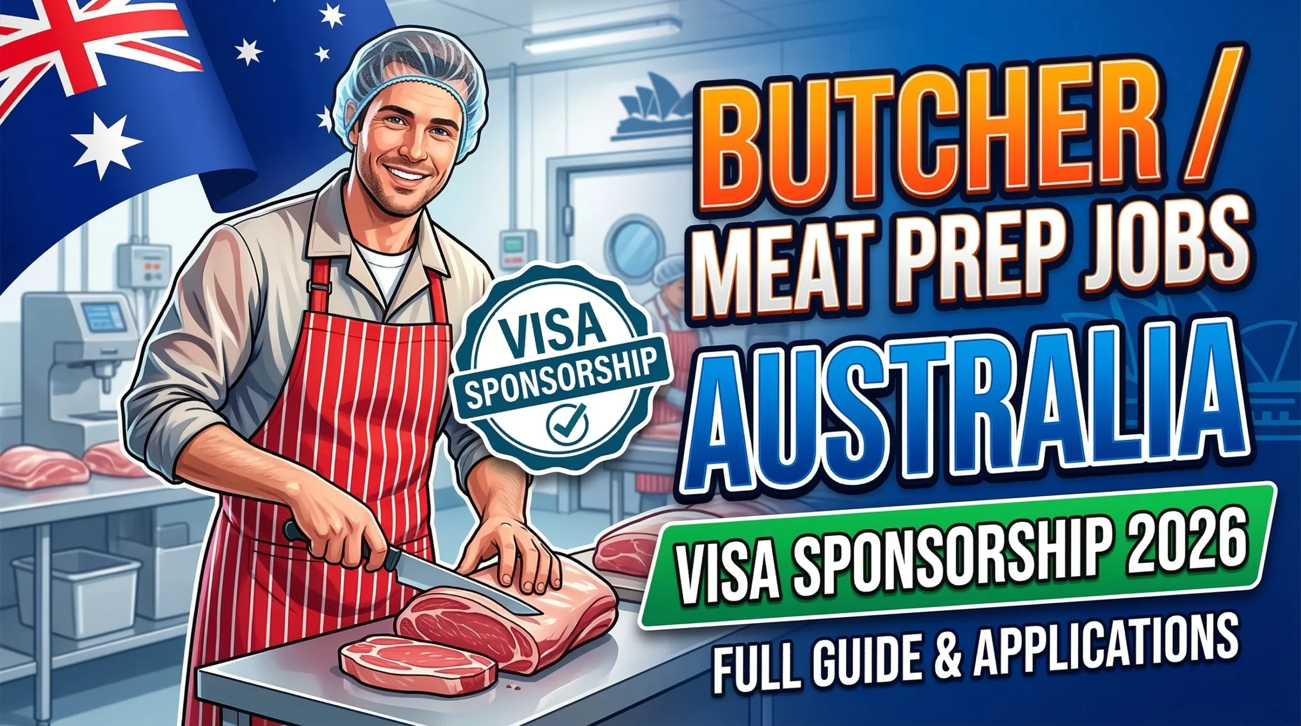 Meat Preparation Worker Jobs in Australia with Visa Sponsorship