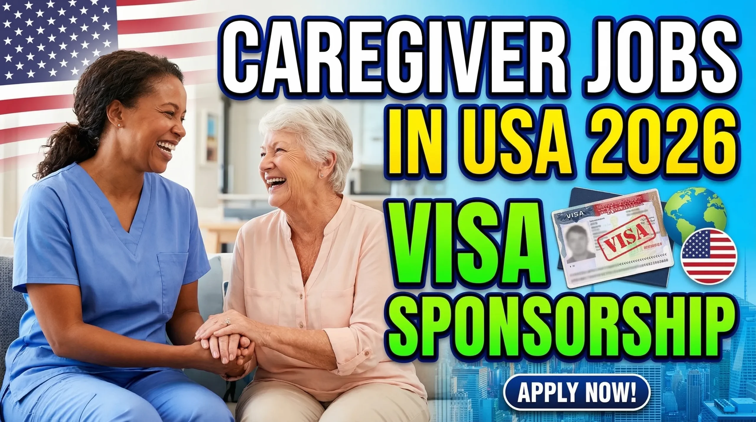 Caregiver Jobs in USA with Visa Sponsorship 2026