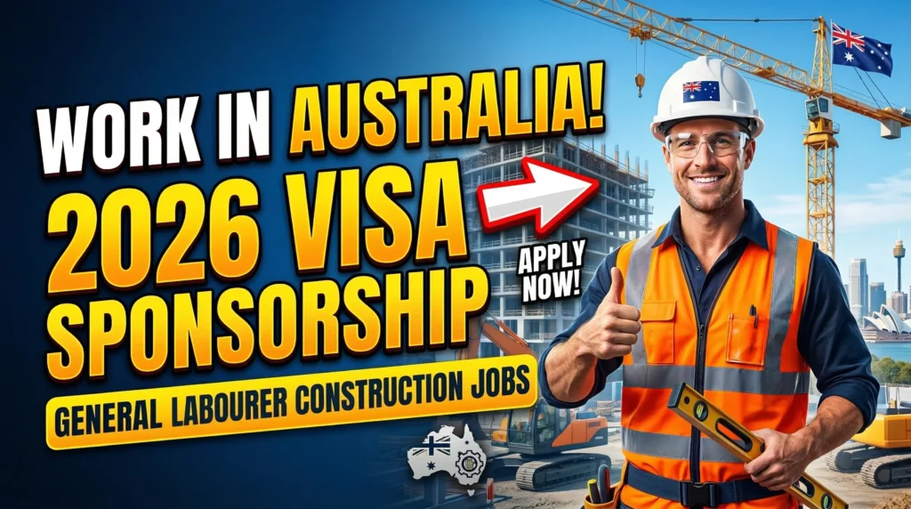 General Labourer Jobs in Australia with Visa Sponsorship 2026 ...