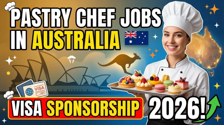 Pastry Chef Jobs in Australia with Visa Sponsorship 2026