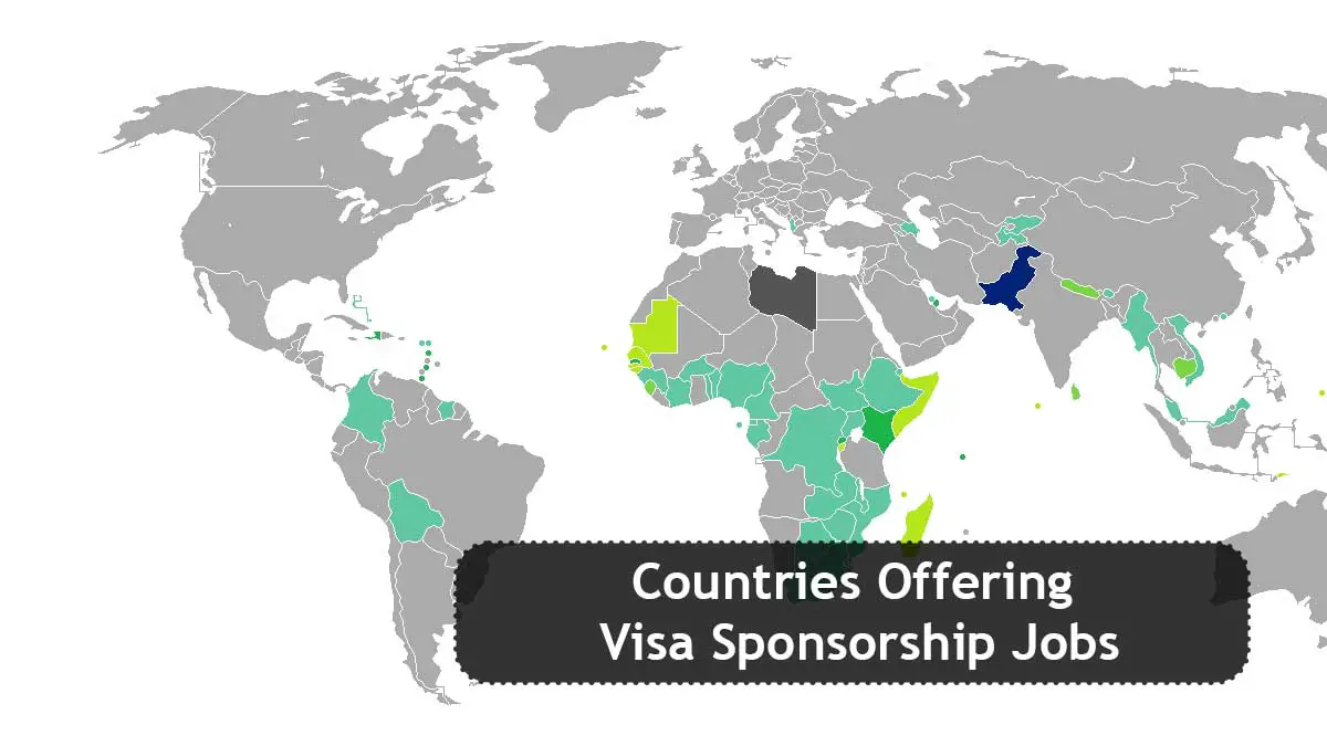 Countries Offering Visa Sponsorship Jobs