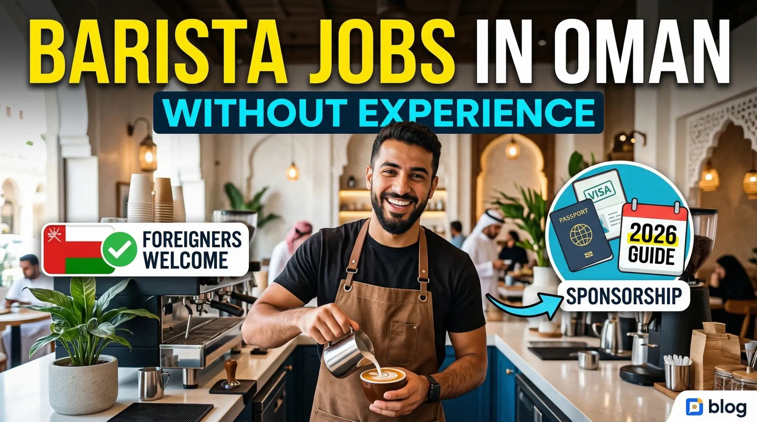 Barista Jobs in Oman Without Experience for Foreigners (Visa Sponsorship 2026 Guide)