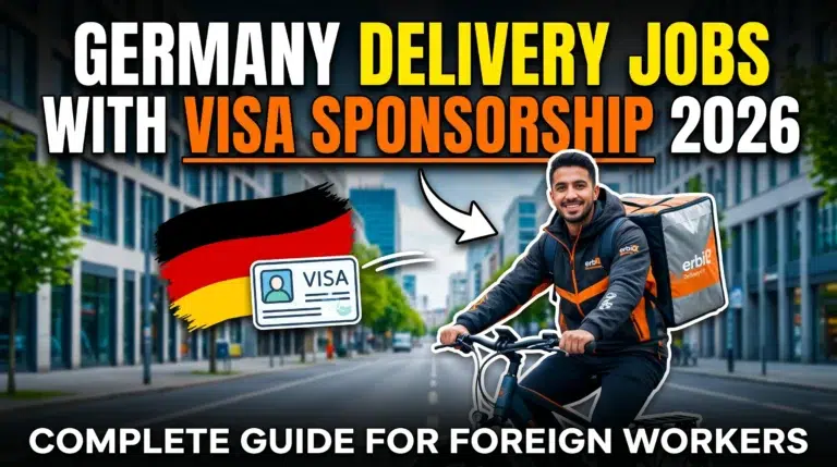 Delivery Boy Jobs in Germany with Visa Sponsorship 2026 – Complete Guide for Foreign Workers