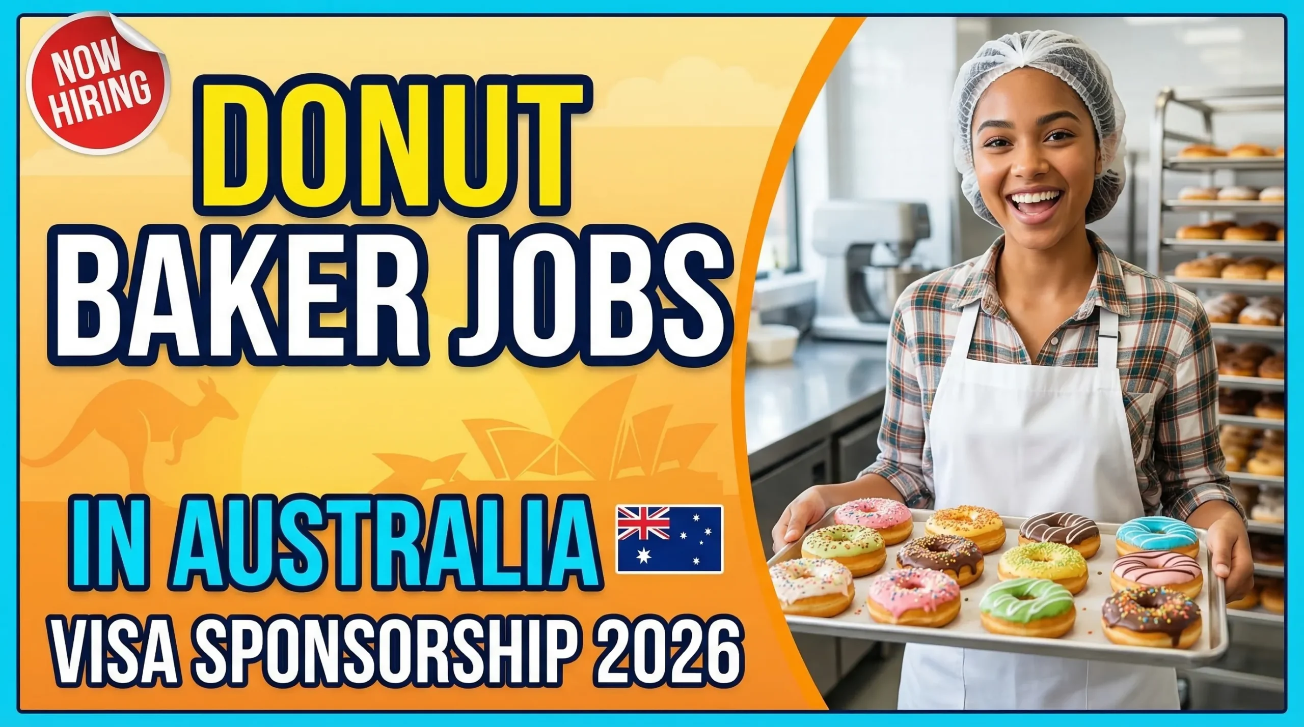 Donut Baker Jobs in Australia with Visa Sponsorship – 2026 Pastry Chef Opportunities
