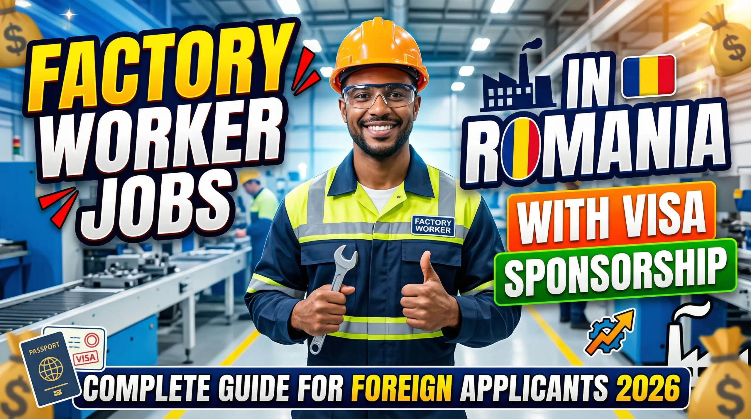 Factory Worker Jobs in Romania with Visa Sponsorship 2026 – Complete Guide for Foreign Applicants