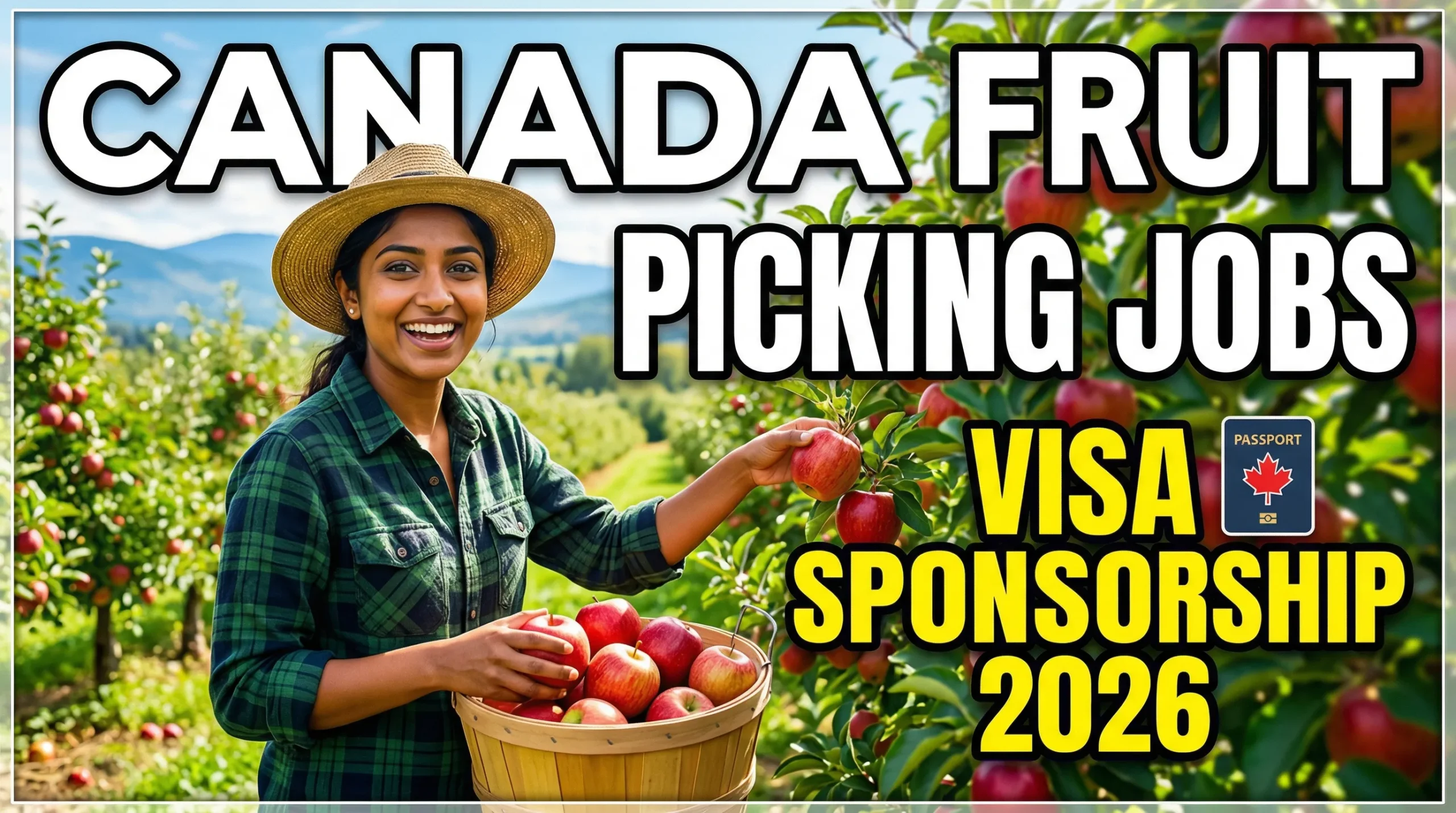 Fruit Picking Jobs in Canada for Foreign Workers with Visa Sponsorship 2026