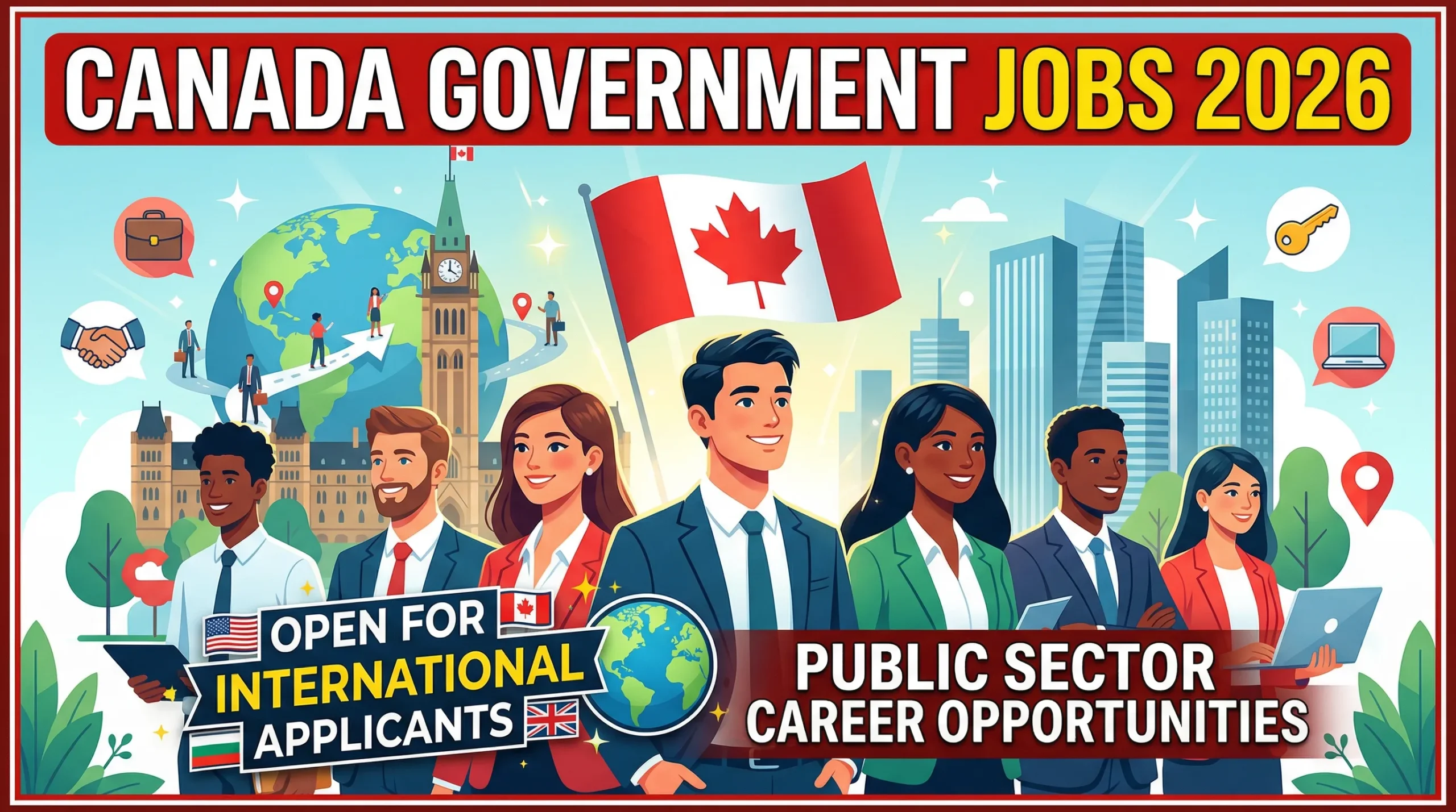 Government of Canada Jobs 2026 – Public Sector Career Opportunities for International Applicants