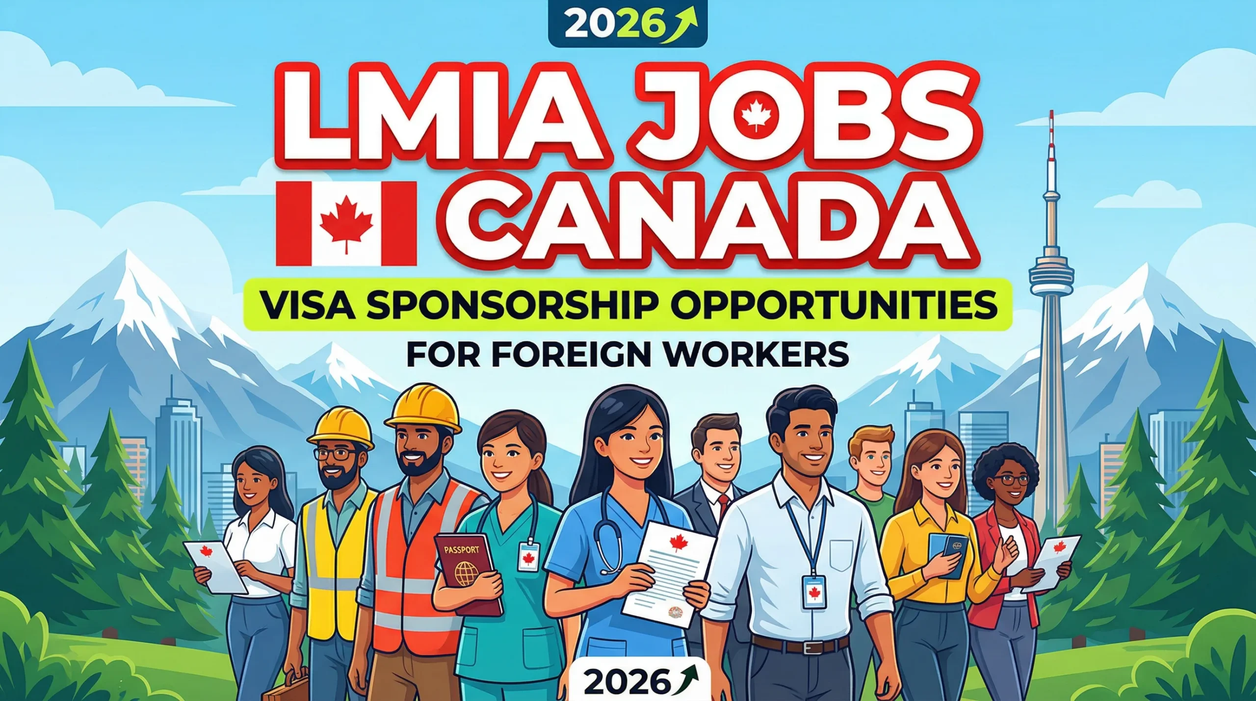 LMIA Jobs in Canada for Foreign Workers 2026 – Visa Sponsorship Opportunities