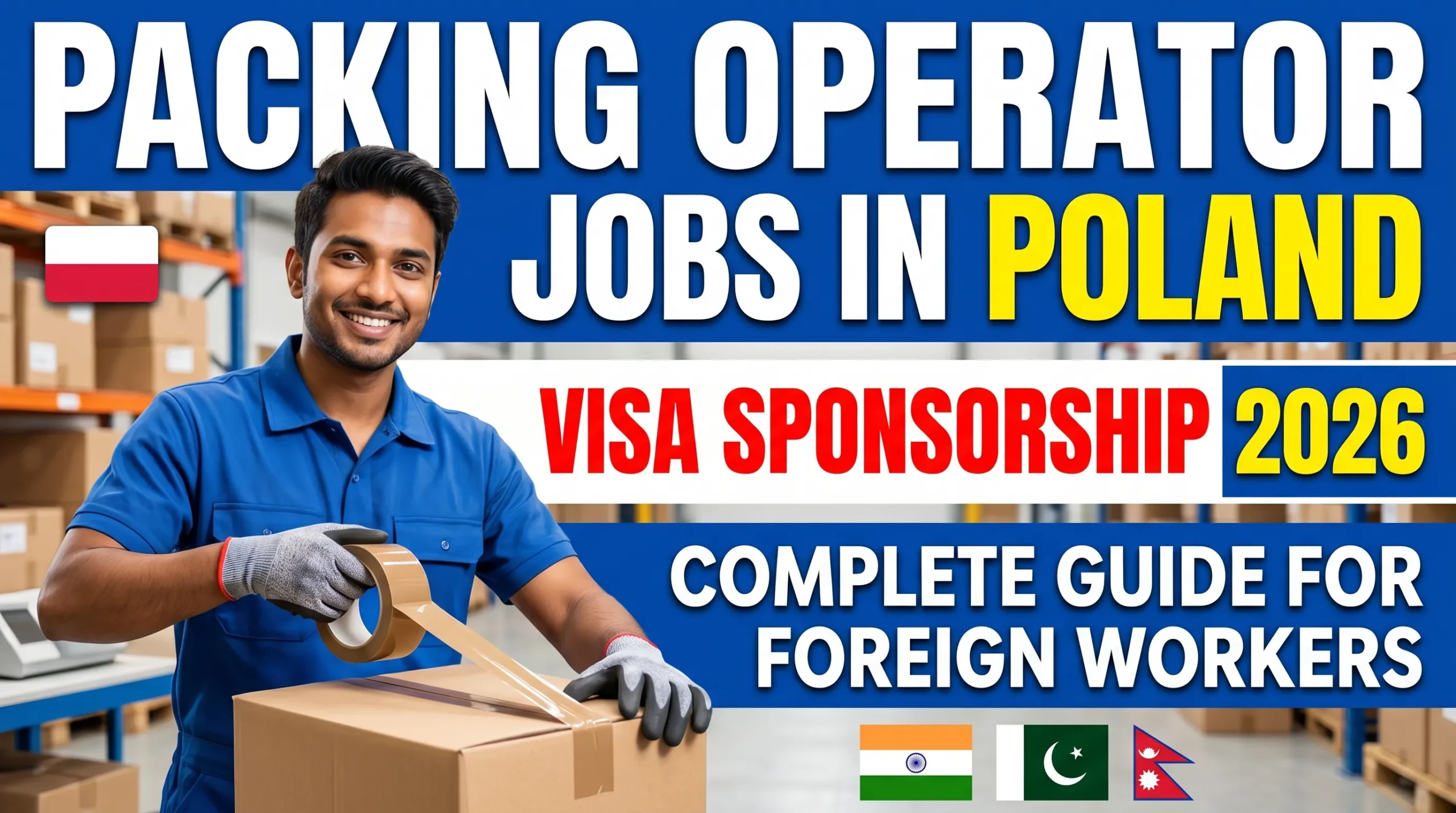 Packing Operator Jobs in Poland with Visa Sponsorship 2026 – Complete Guide for Foreign Workers
