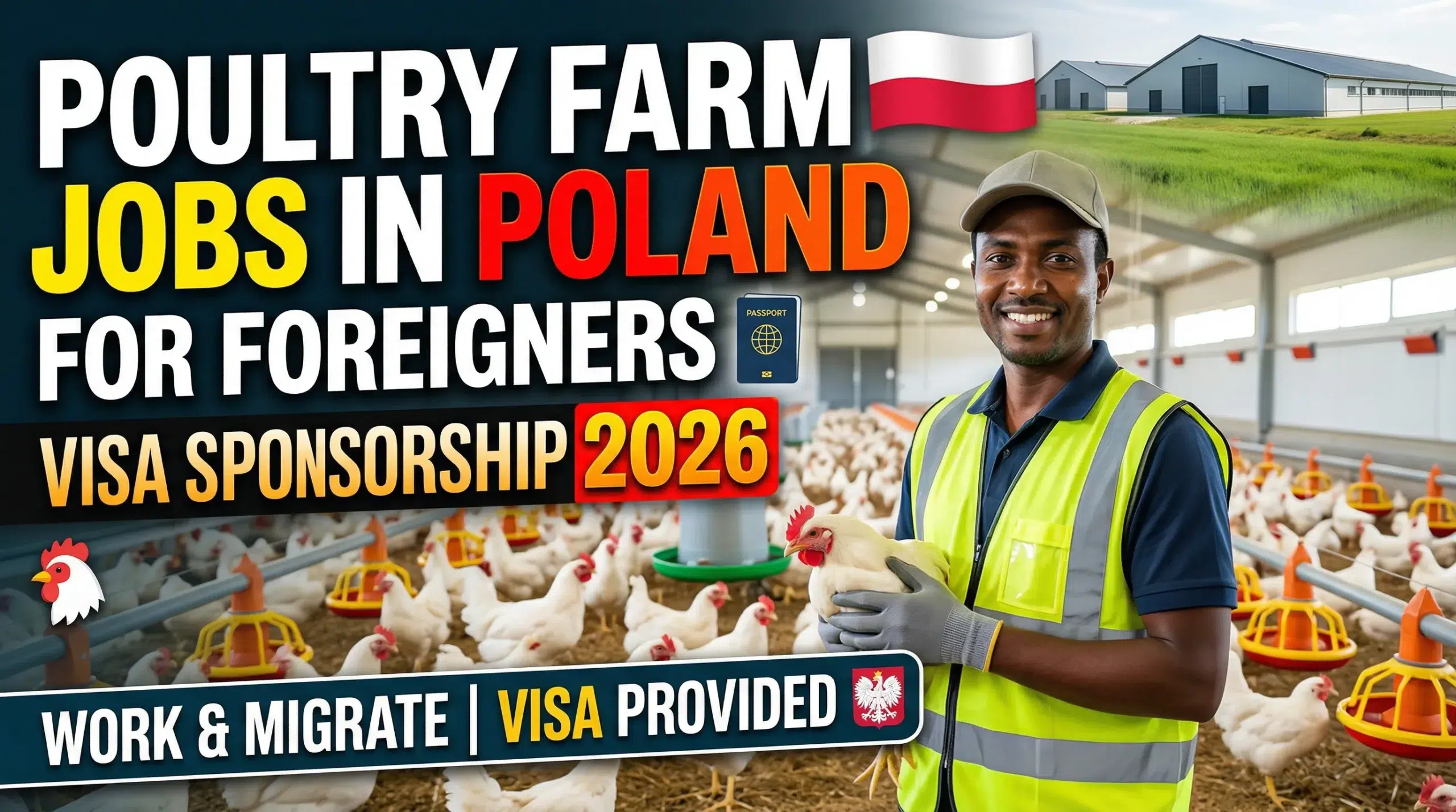 Poultry Farm Jobs in Poland for Foreigners with Visa Sponsorship 2026