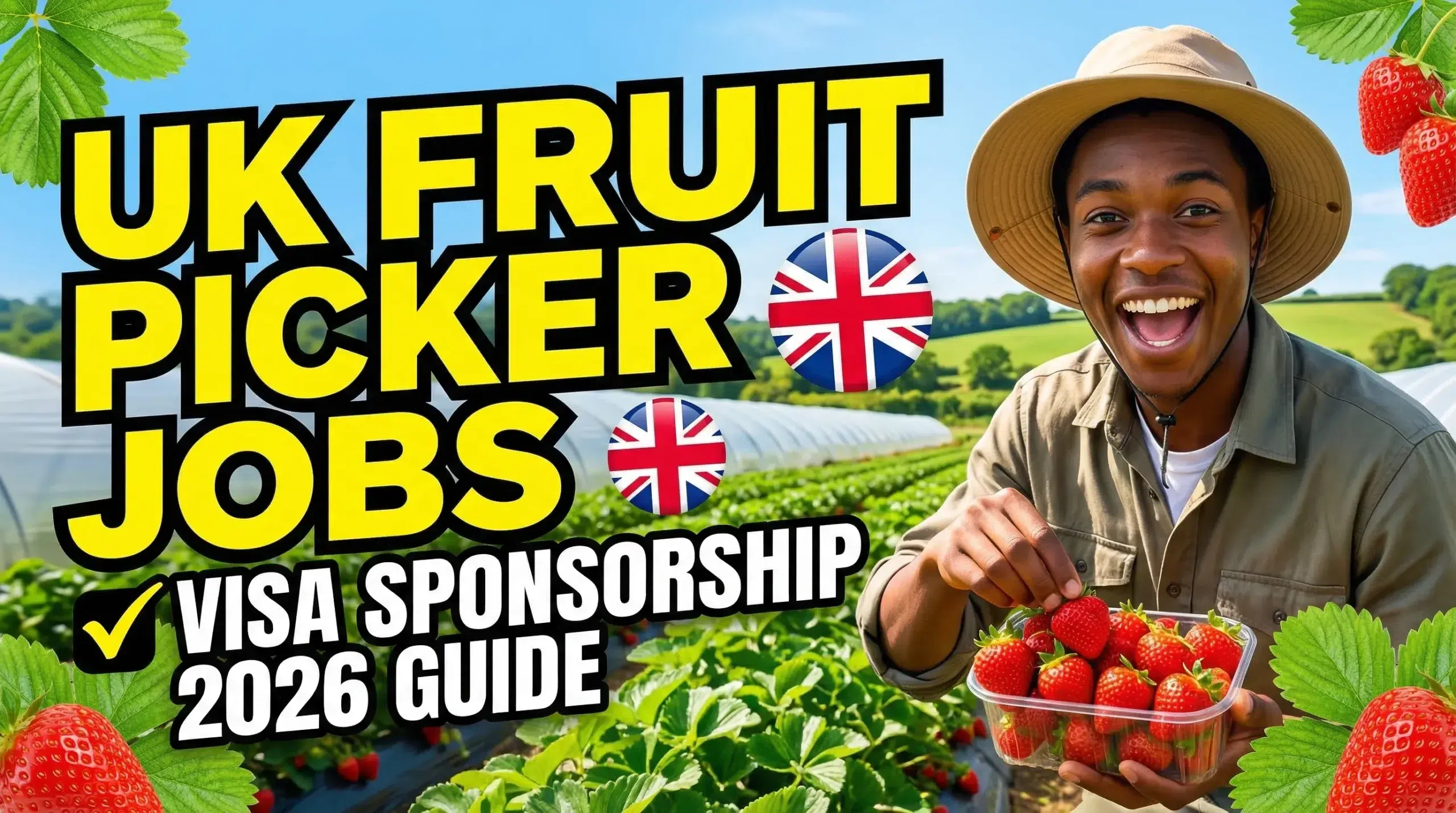 Seasonal Fruit Picker Jobs in the UK with Visa Sponsorship – 2026 Harvest Work Guide