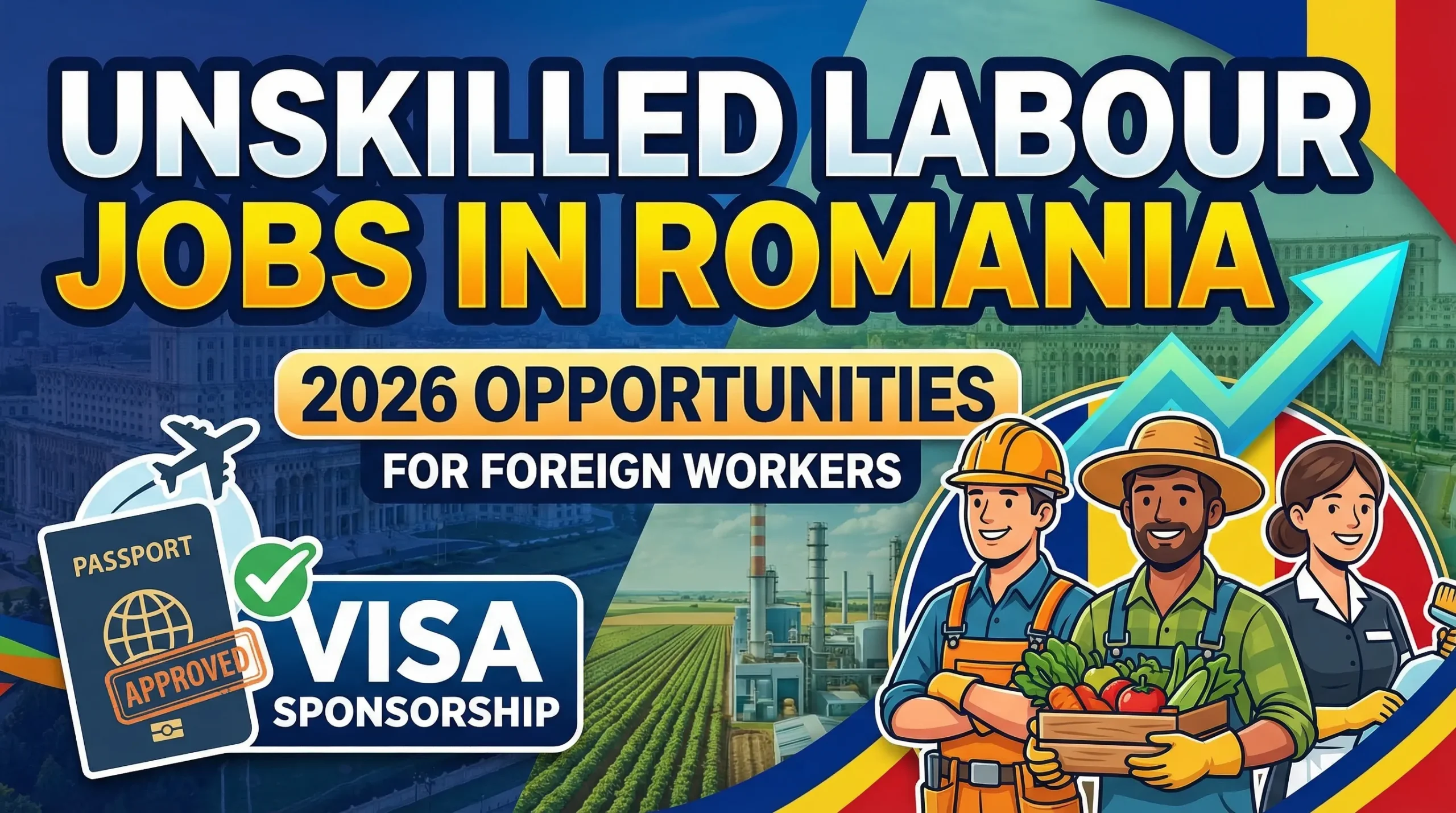 Unskilled Labour Jobs in Romania with Visa Sponsorship