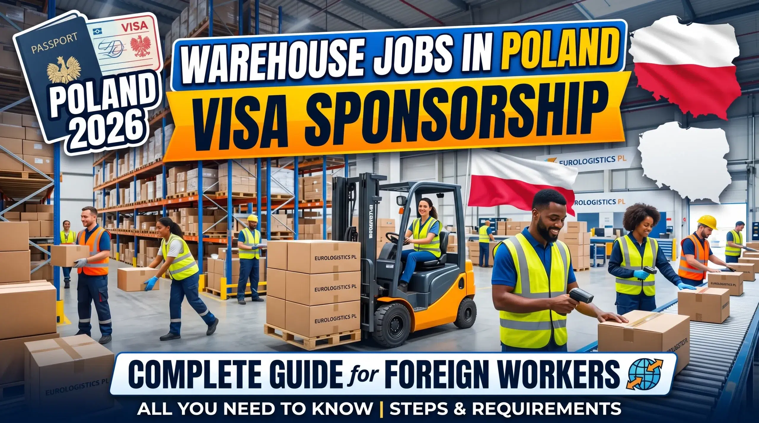 Warehouse Jobs in Poland with Visa Sponsorship 2026 – Complete Guide for Foreign Workers