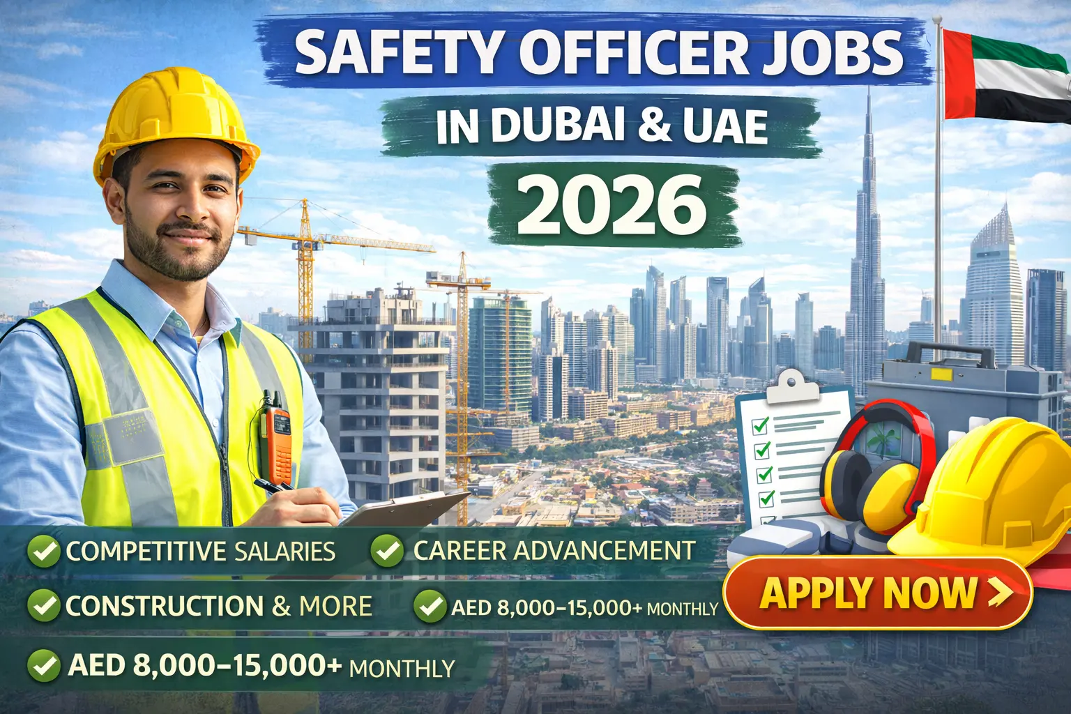 Safety Officer Jobs in Dubai & UAE