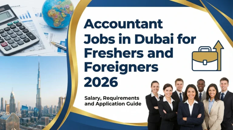 Accountant Jobs in Dubai for Freshers and Foreigners