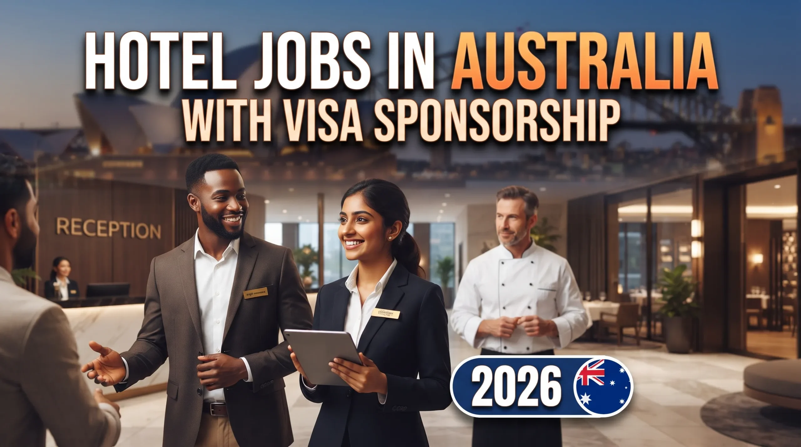 Hotel Jobs in Australia with Visa Sponsorship 2026