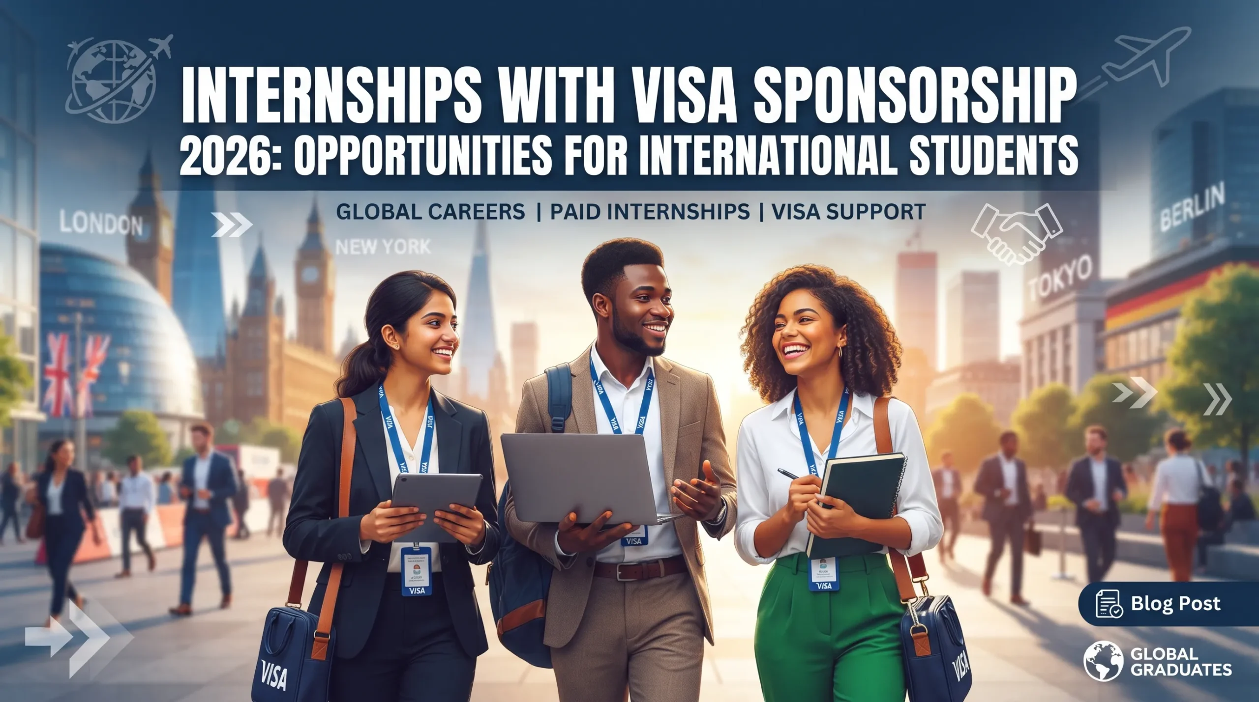 Internships With Visa Sponsorship 2026: Opportunities for International Students