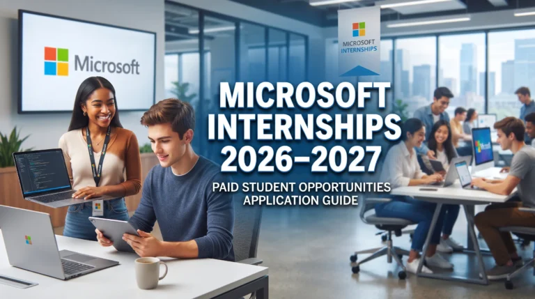 Microsoft Internships 2026–2027: Paid Student Opportunities and Application Guide