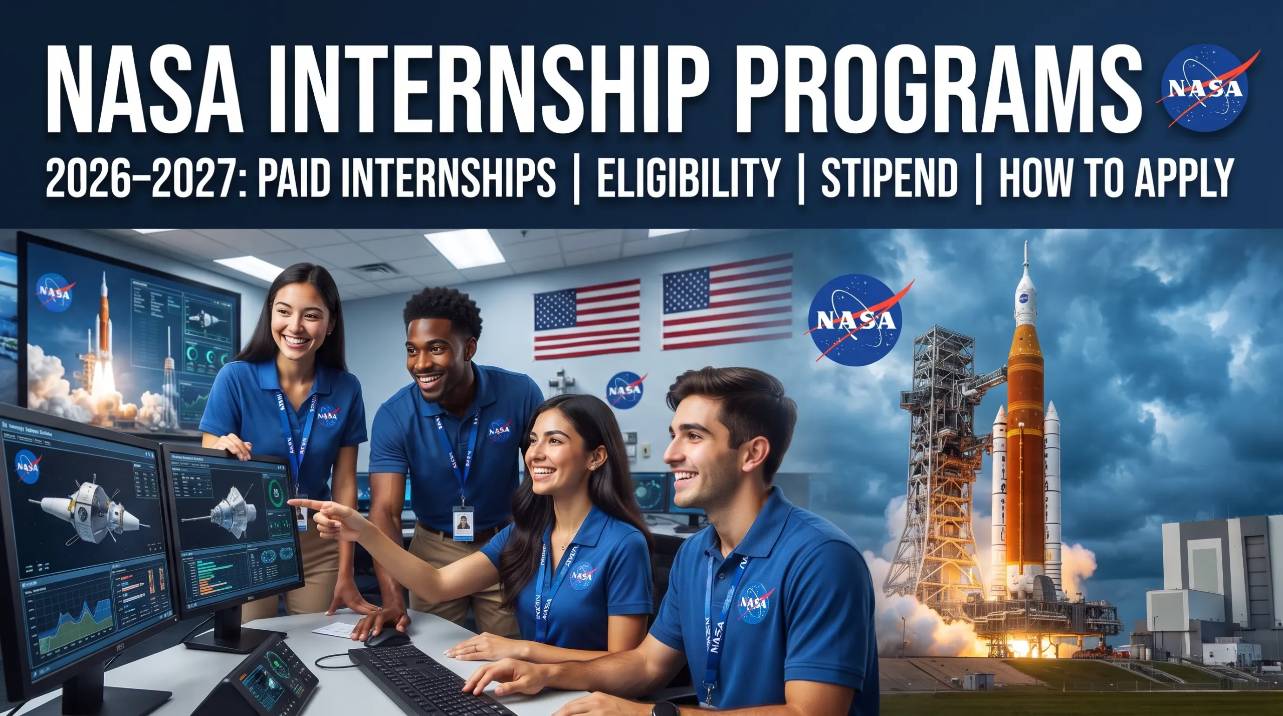 NASA Internship Programs 2026–2027: Paid Internships, Eligibility, Stipend and How to Apply